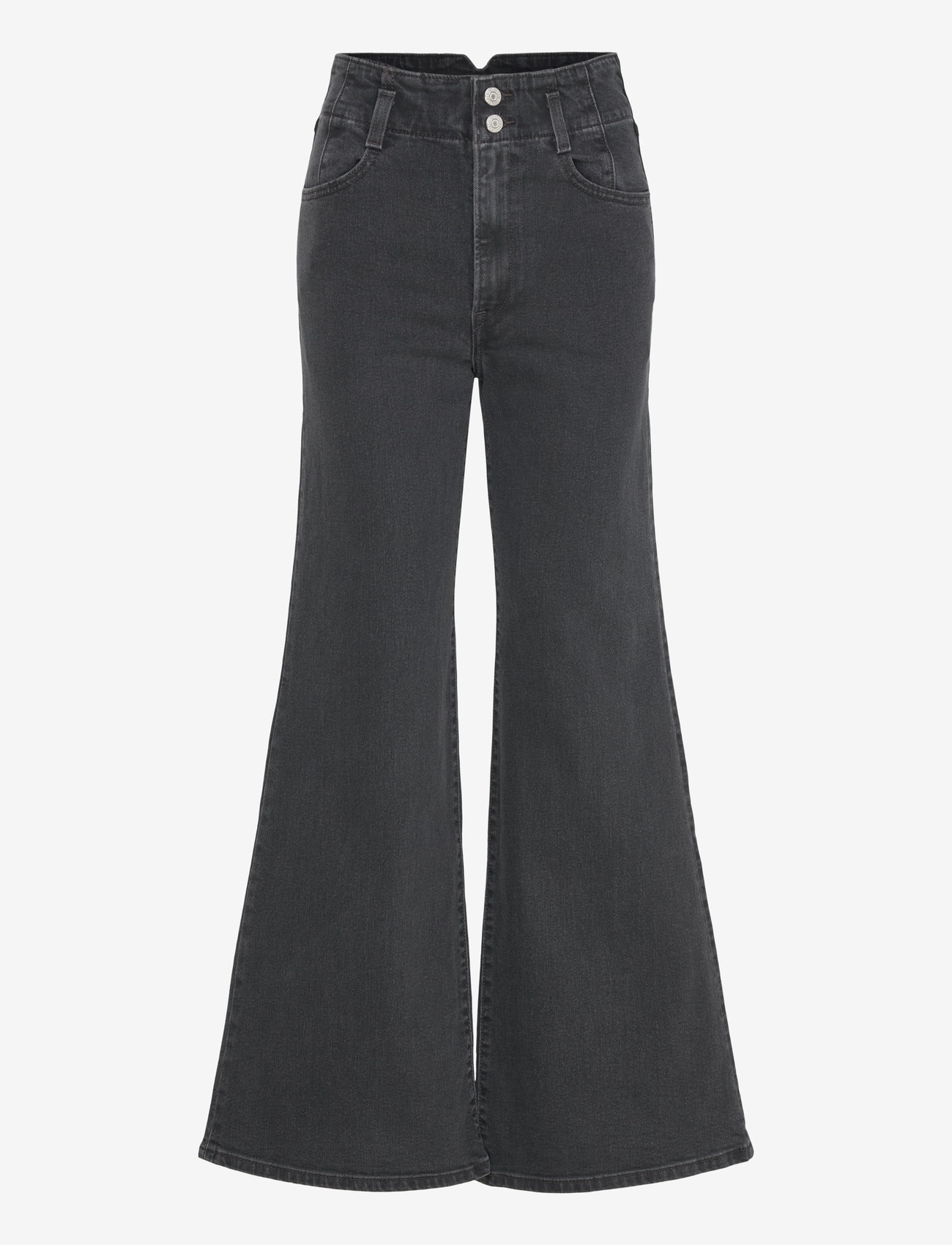 Levi's® - RIBCAGE BELLS CORSET FIRST OR - utsvängda jeans - blacks - 0