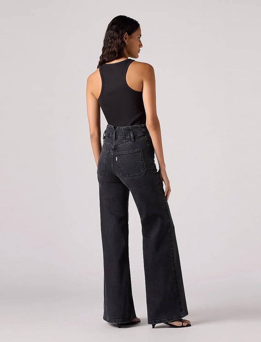Levi's® - RIBCAGE BELLS CORSET FIRST OR - flared jeans - blacks - 3
