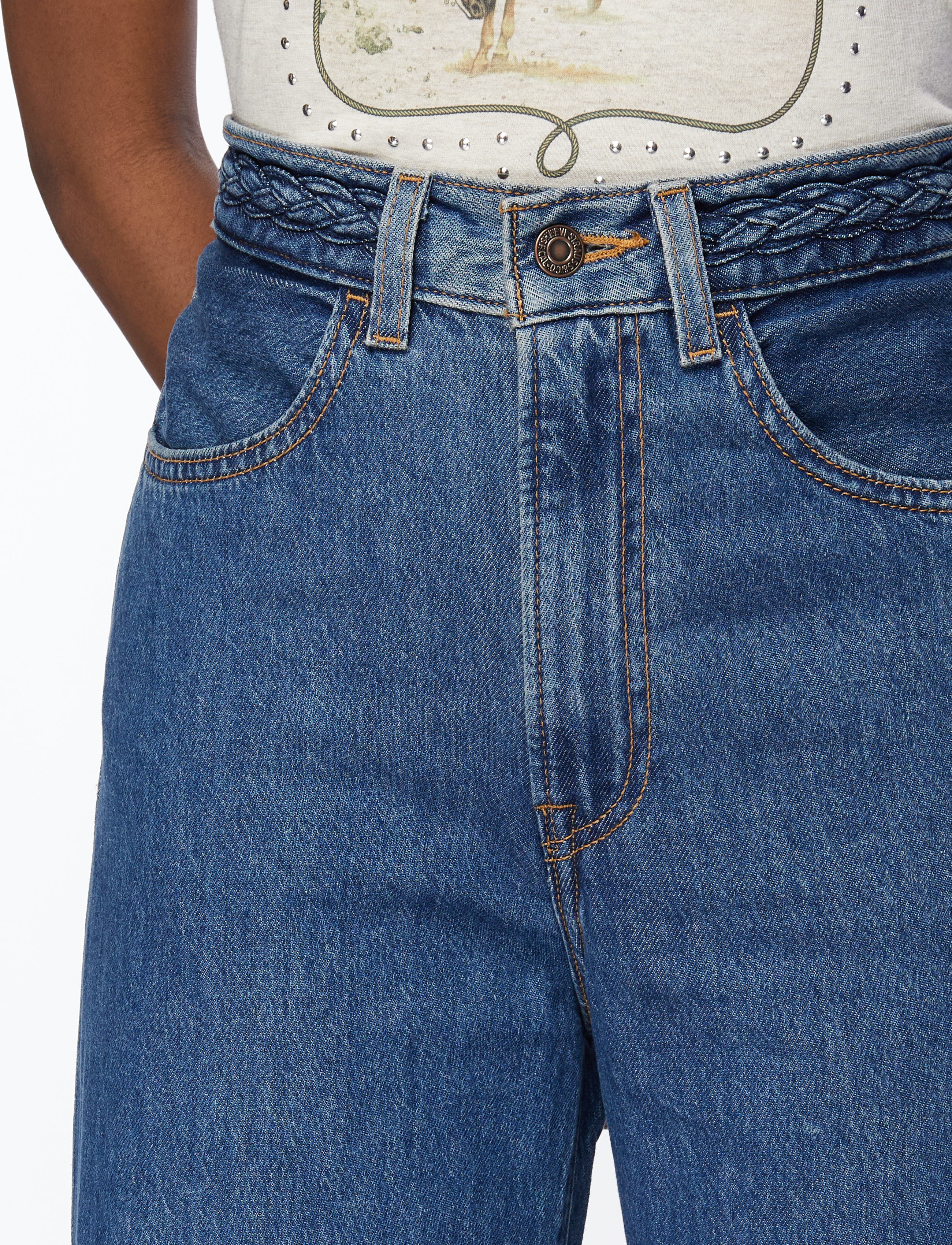 LEVIS ® Jeans 'RIBCAGE' dam – bild 8