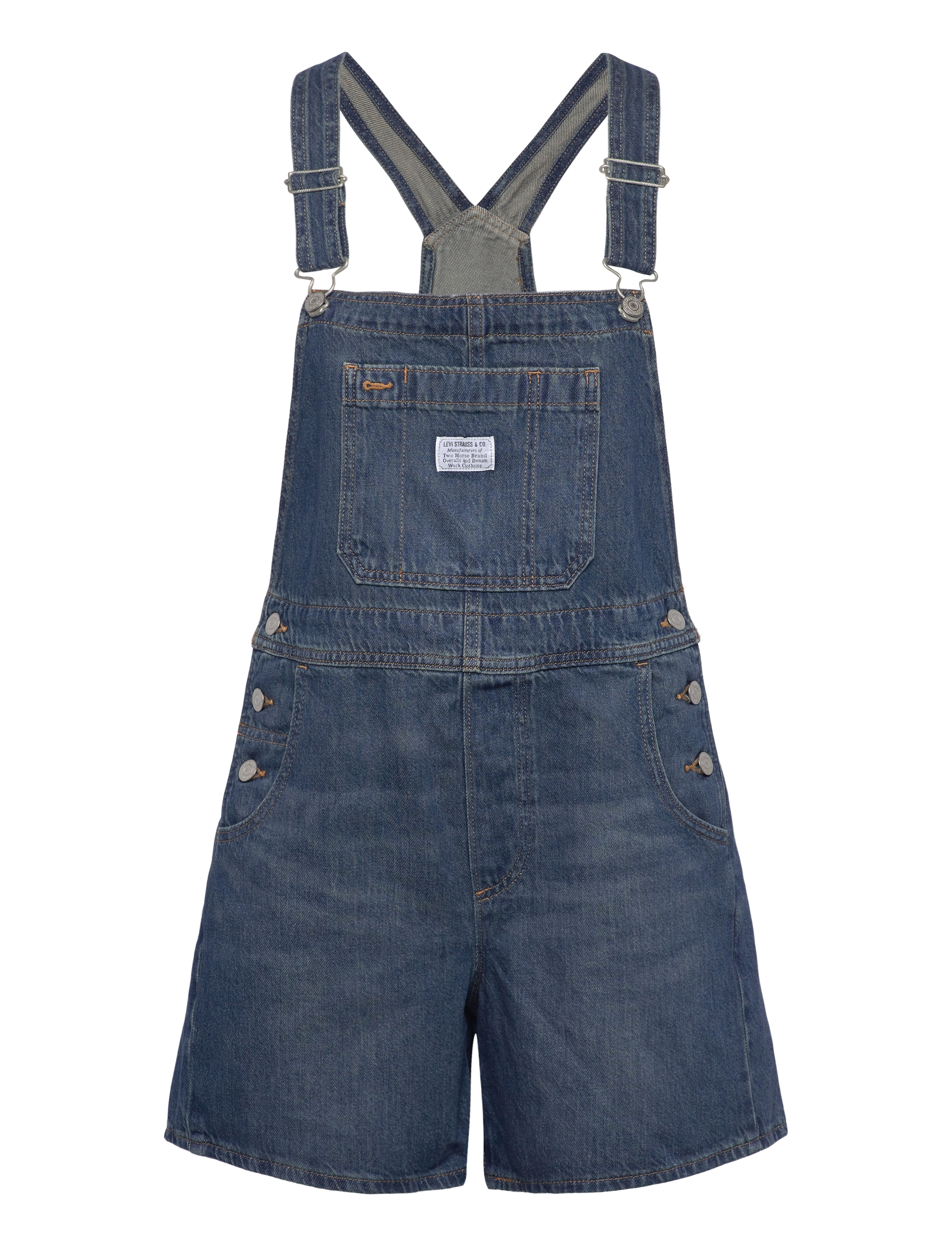 LEVI'S Utility Shortall Anniversary P Blau - XS - Damen