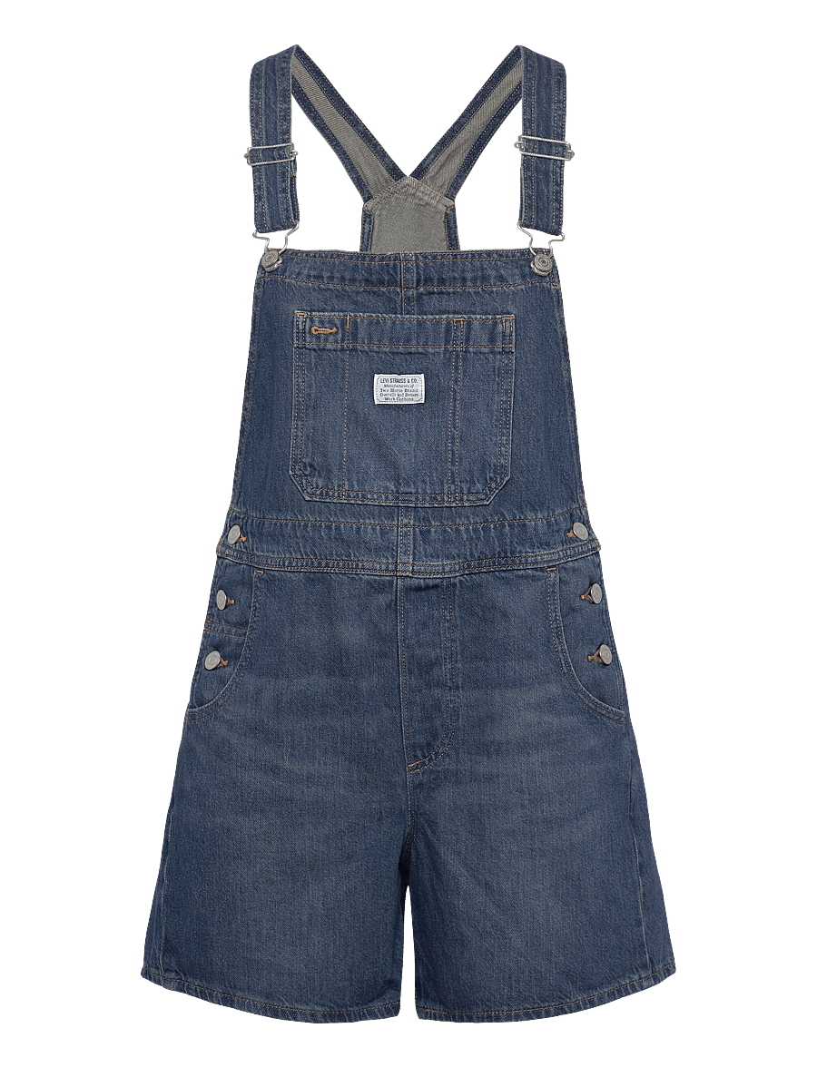 Levi's® - UTILITY SHORTALL ANNIVERSARY P - kombinezoni - dark indigo - worn in - 1