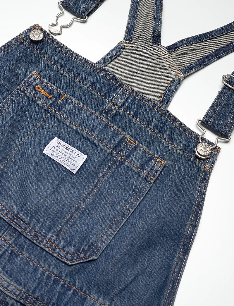 Levi's® - UTILITY SHORTALL ANNIVERSARY P - jumpsuits - dark indigo - worn in - 5