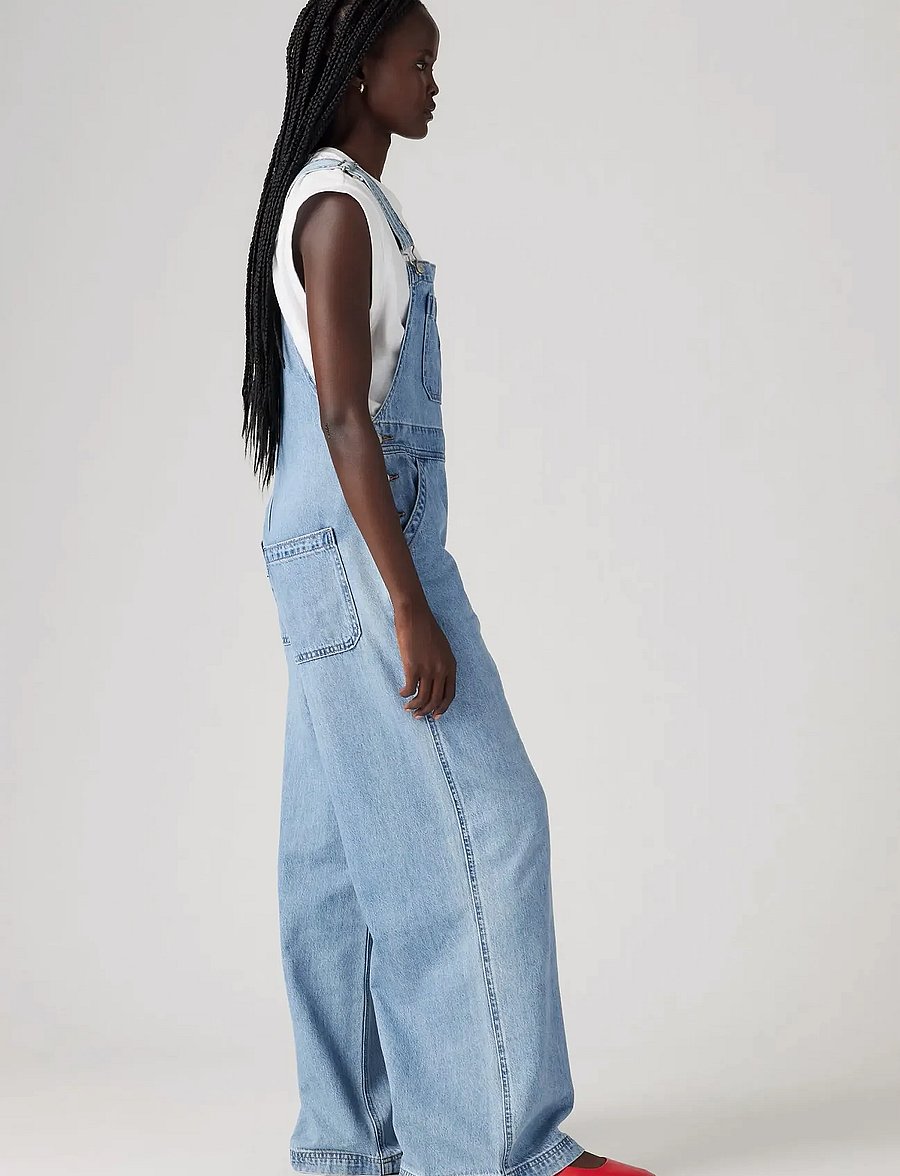 Levi's® - XL OVERALL INVESTED INDIGO OVE - teksakleidid - light indigo - worn inw - 3