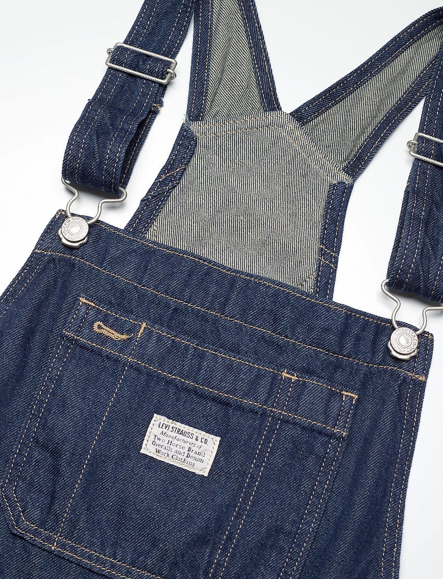 Levi's® - XL OVERALL SQUARE CIRCLE - teksakleidid - dark indigo - flat finishe - 5