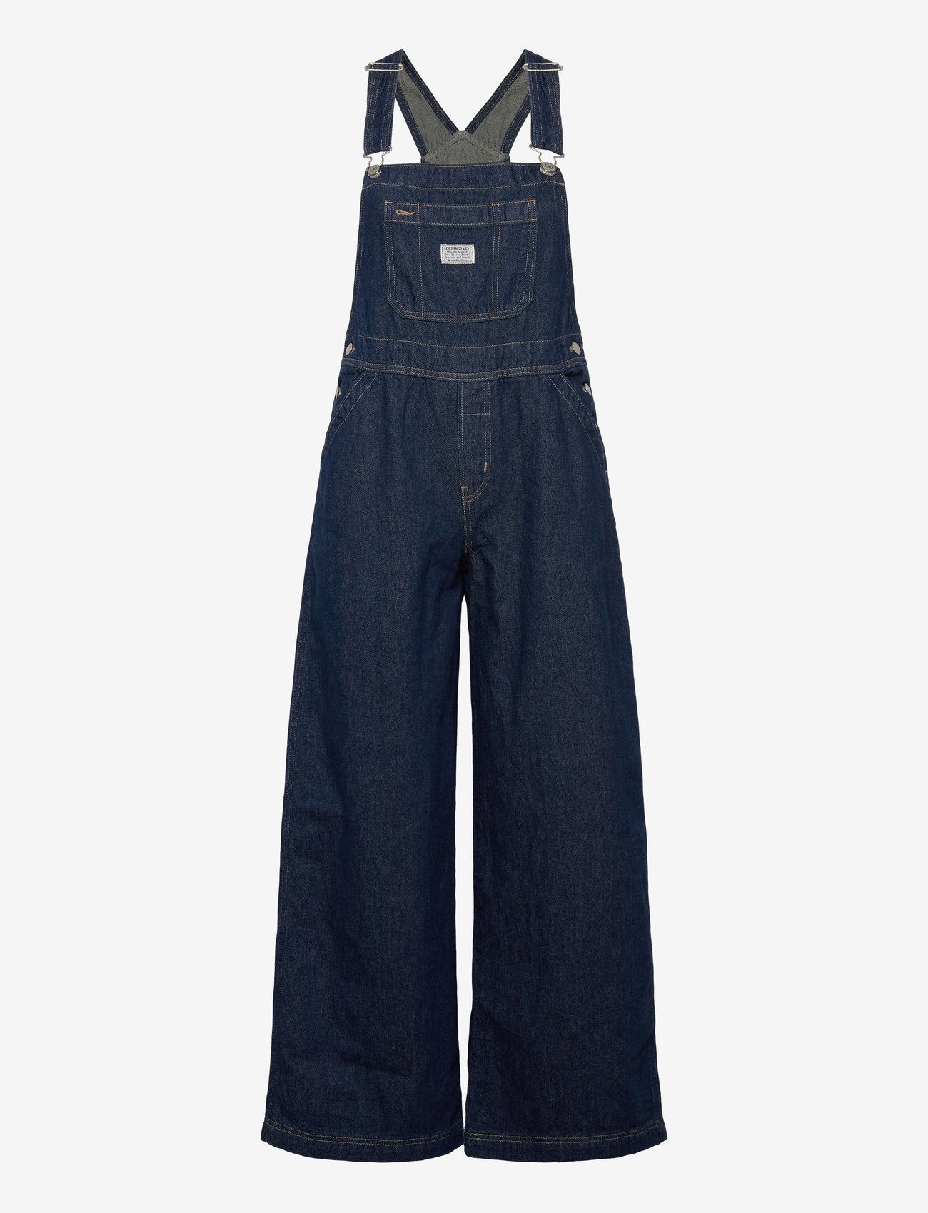 Levi's® - XL OVERALL SQUARE CIRCLE - jumpsuits - dark indigo - flat finish - 1