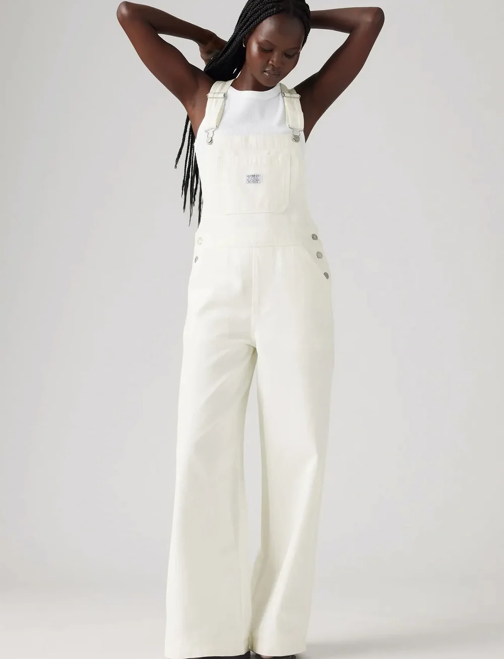 Levi's® - XL OVERALL TRUTH SLIP - buksedragter - whites - 0
