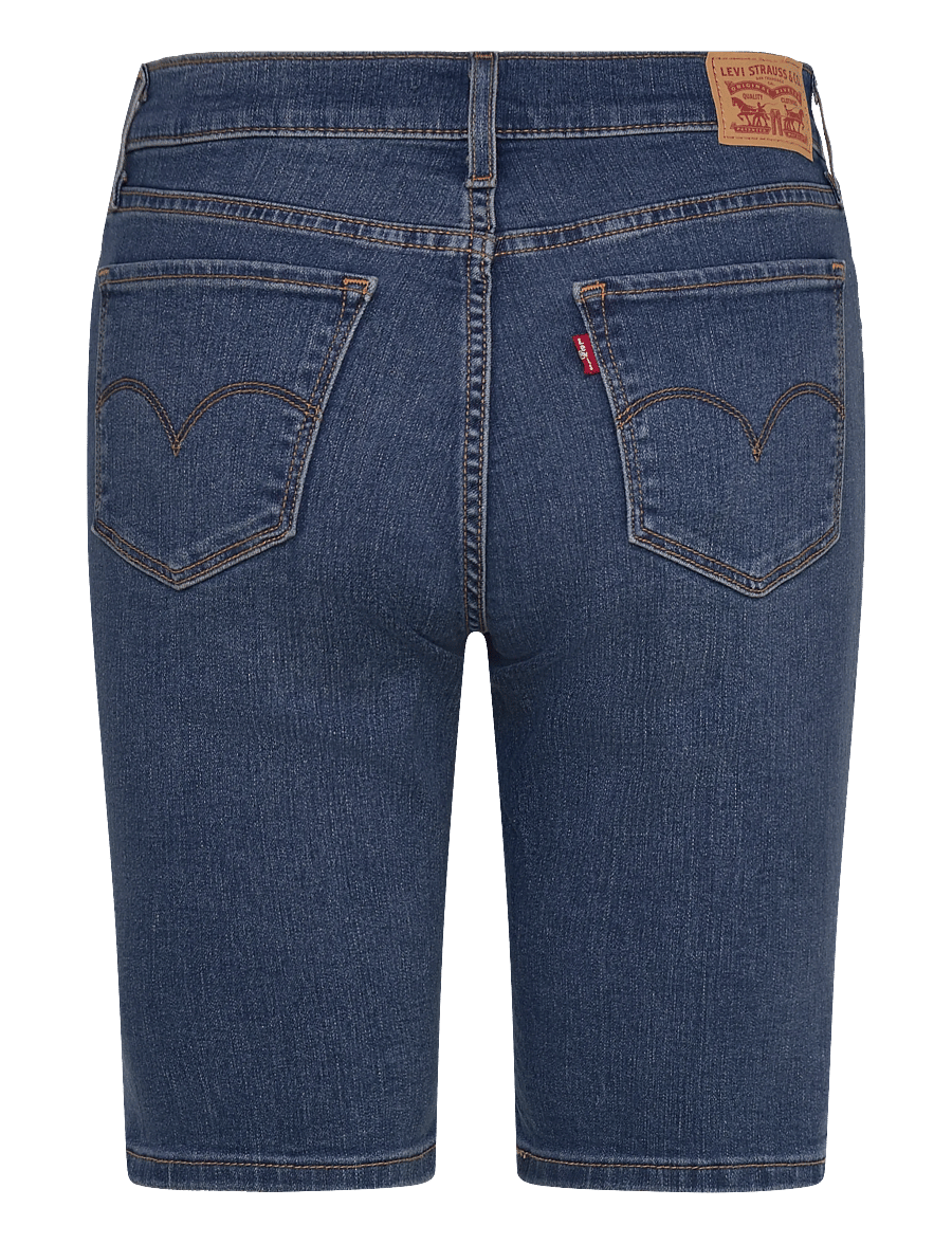 Levi's® - SHAPING BERMUDA CLEVER GIRL SH - lühikesed teksapüksid - dark indigo - worn in - 2
