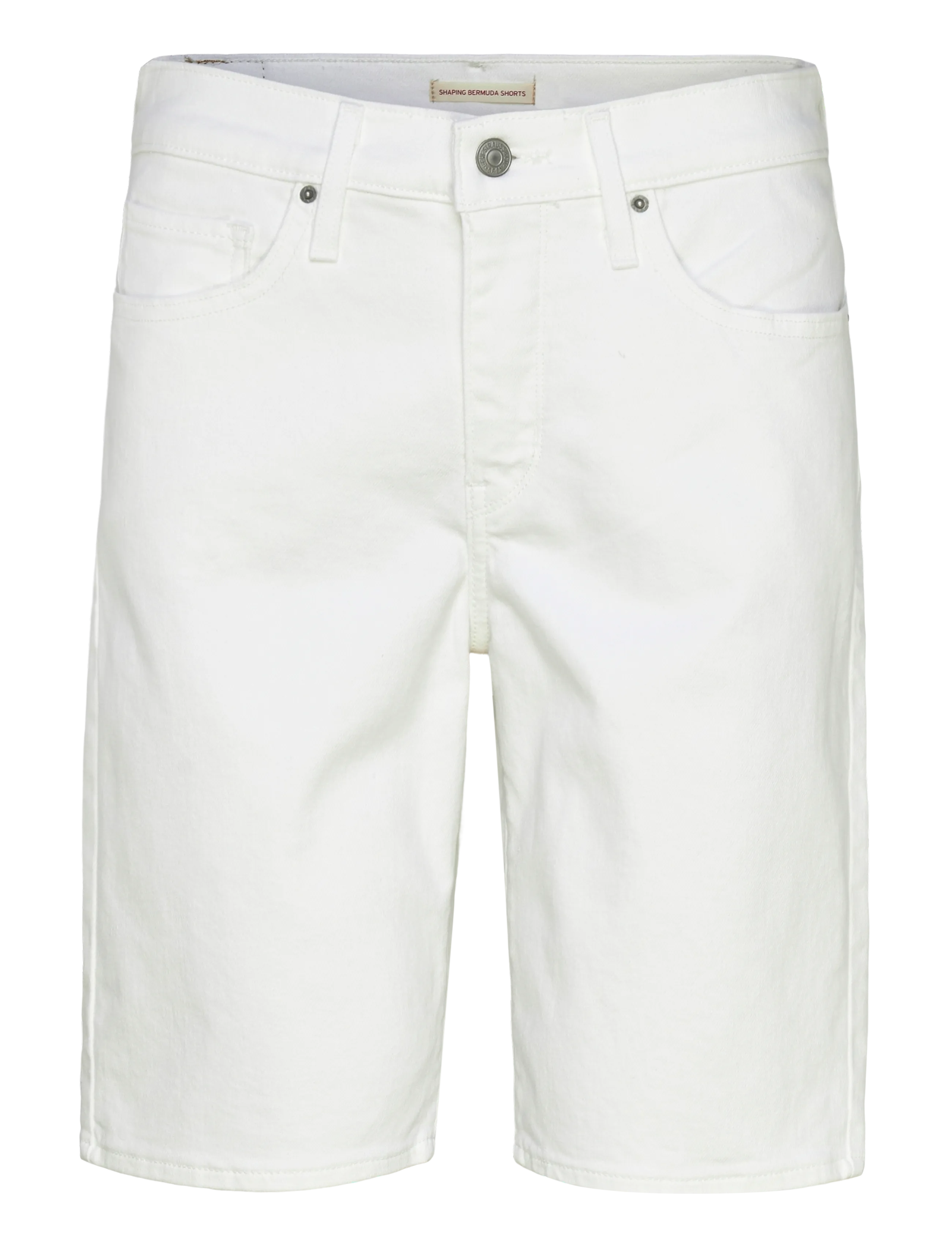 LEVI'S Shaping Bermuda Chalk Weiß Weiß - 27 - Damen