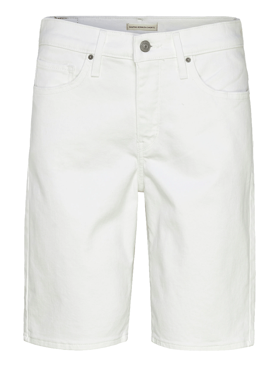 Levi's® - SHAPING BERMUDA CHALK WHITE - lühikesed teksapüksid - neutrals - 1