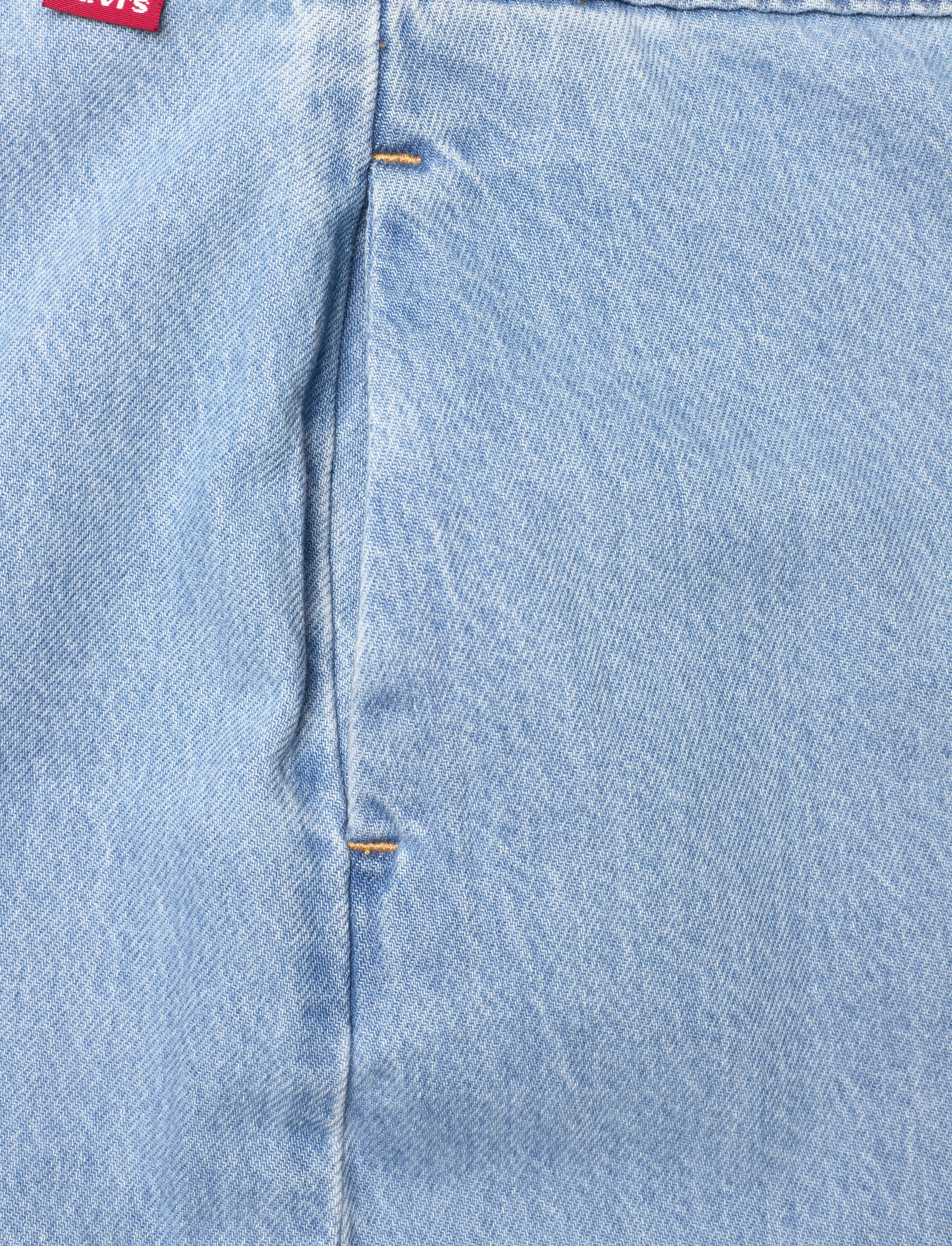 Levi's® - COLUMN WRAP SKIRT WRAPPED IN B - midi nederdele - light indigo - worn in - 5