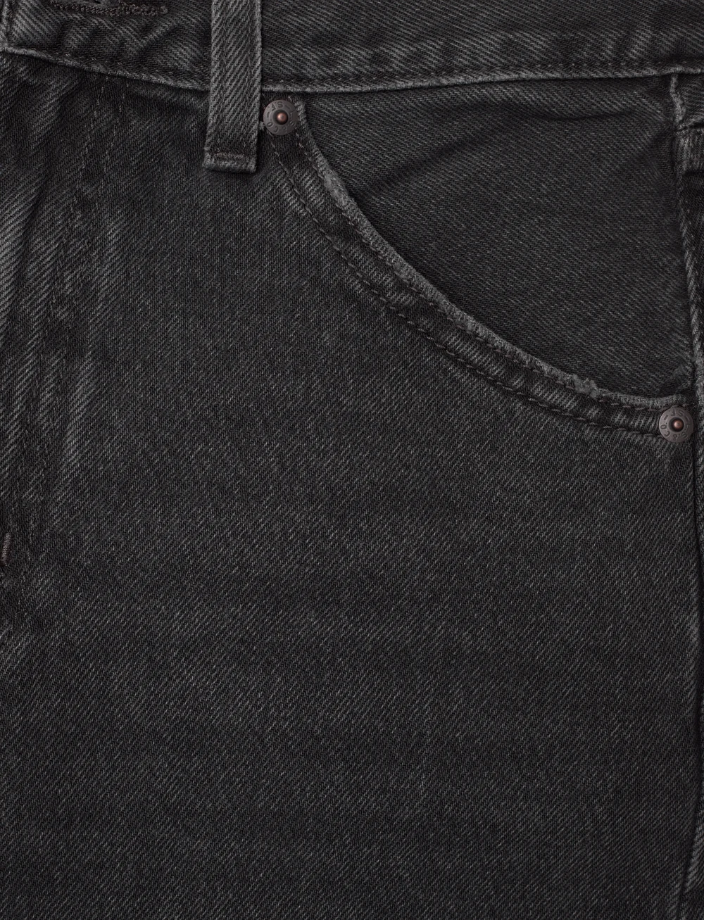 Levi's® - HR BACK SLIT SKIRT WANDERING S - jupes en jeans - blacks - 5