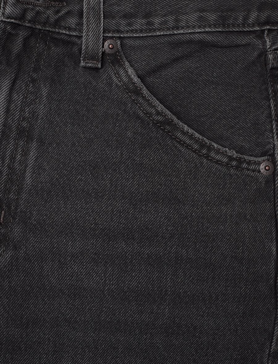 Levi's® - HR BACK SLIT SKIRT WANDERING S - jeansröcke - blacks - 5
