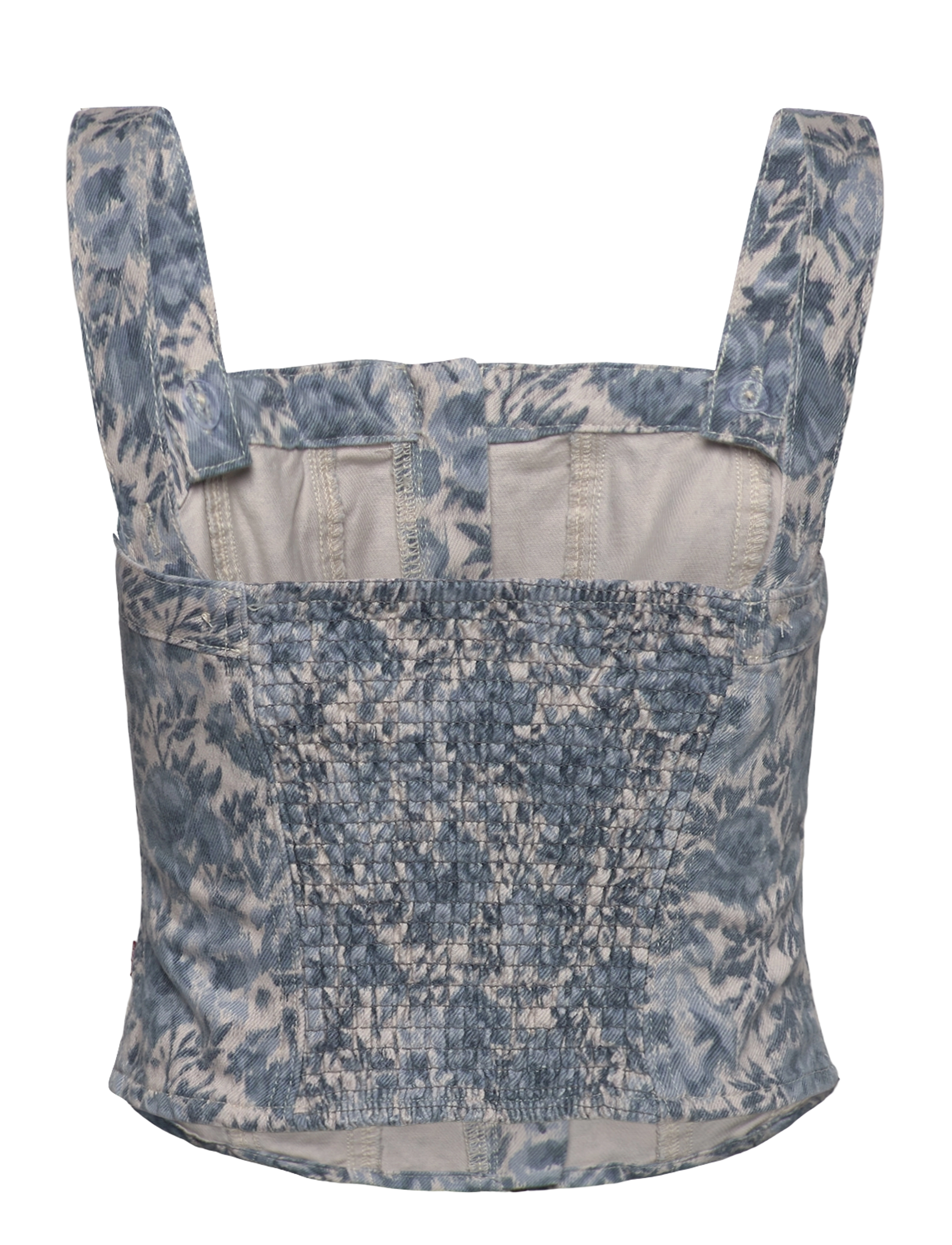 Levi's® - SCULPTED BUSTIER OPHELIA FLORA - med indigo - worn in - 2