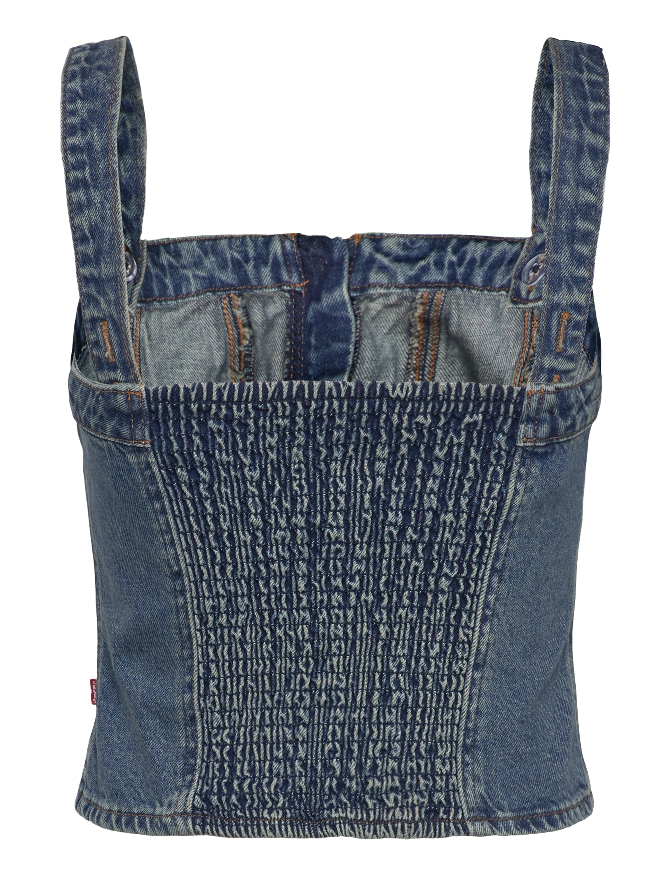Levi's® - SCULPTED BUSTIER VERIFIED VINT - med indigo - worn in - 2