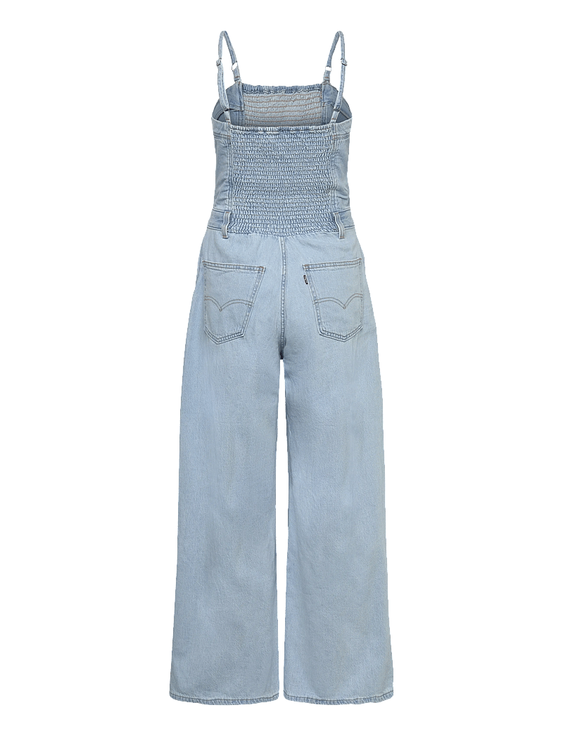 Levi's® - BUSTIER JUMPSUIT ALWAYS GOING - buksedragter - light indigo - flat finis - 1