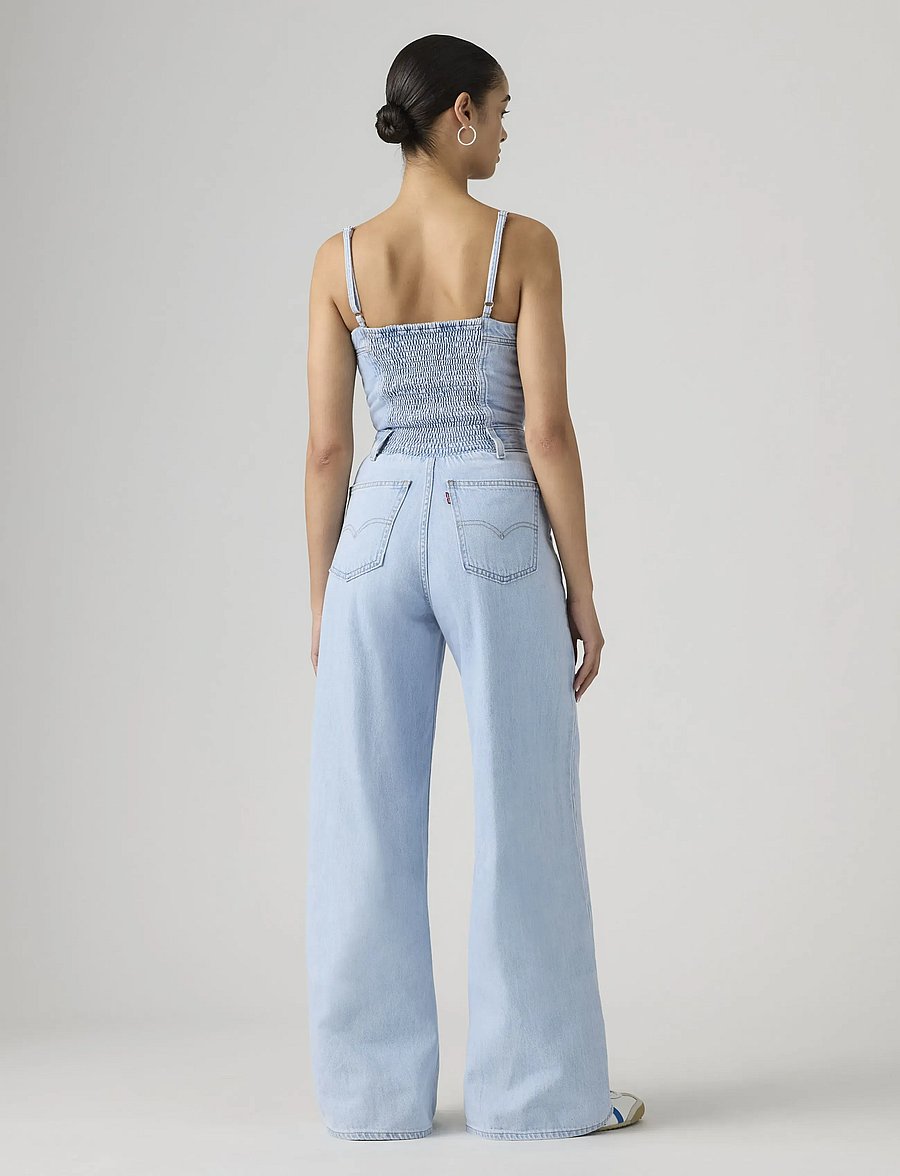 Levi's® - BUSTIER JUMPSUIT ALWAYS GOING - kombinesoonid - light indigo - flat finis - 4