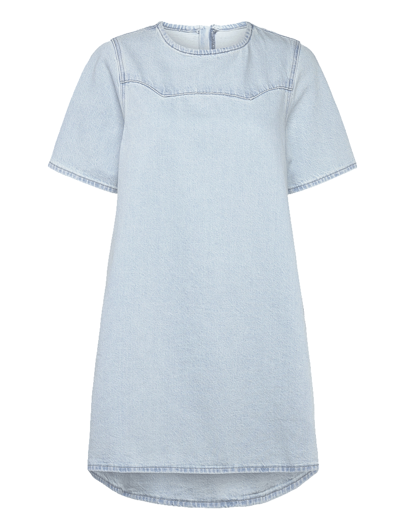 Levi's® - DENIM TEE DRESS LIGHT INDIGO - FLAT FINISH - jeanskleider - light indigo - flat finis - 1