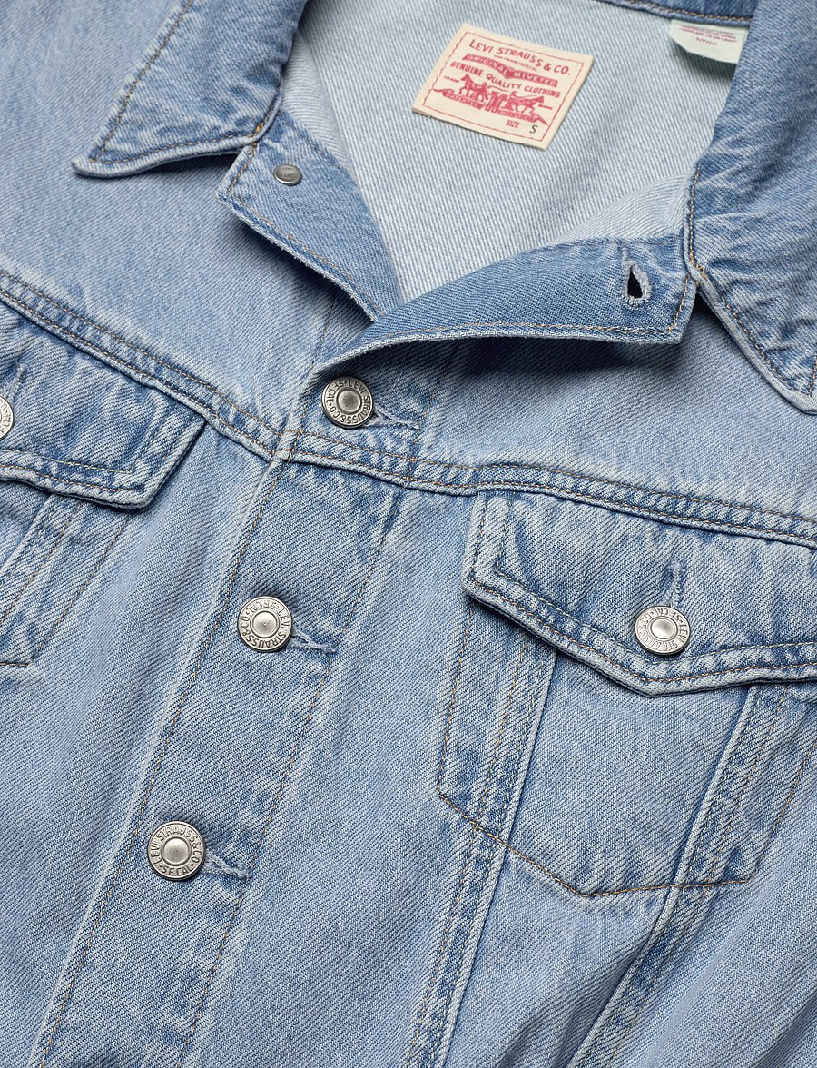 Levi's® - ICONIC SLEEVELESS DRESS WRAPPE - light indigo - worn in - 5