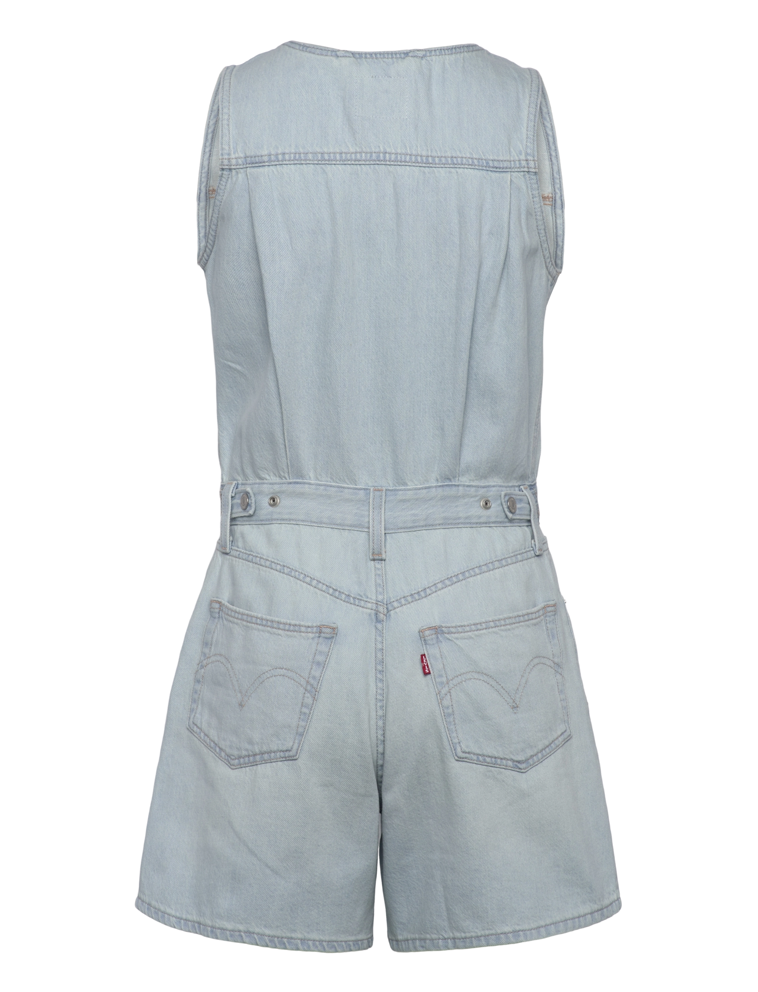 Levi's® - VEST ROMPER ROM COM - med indigo - worn in - 2