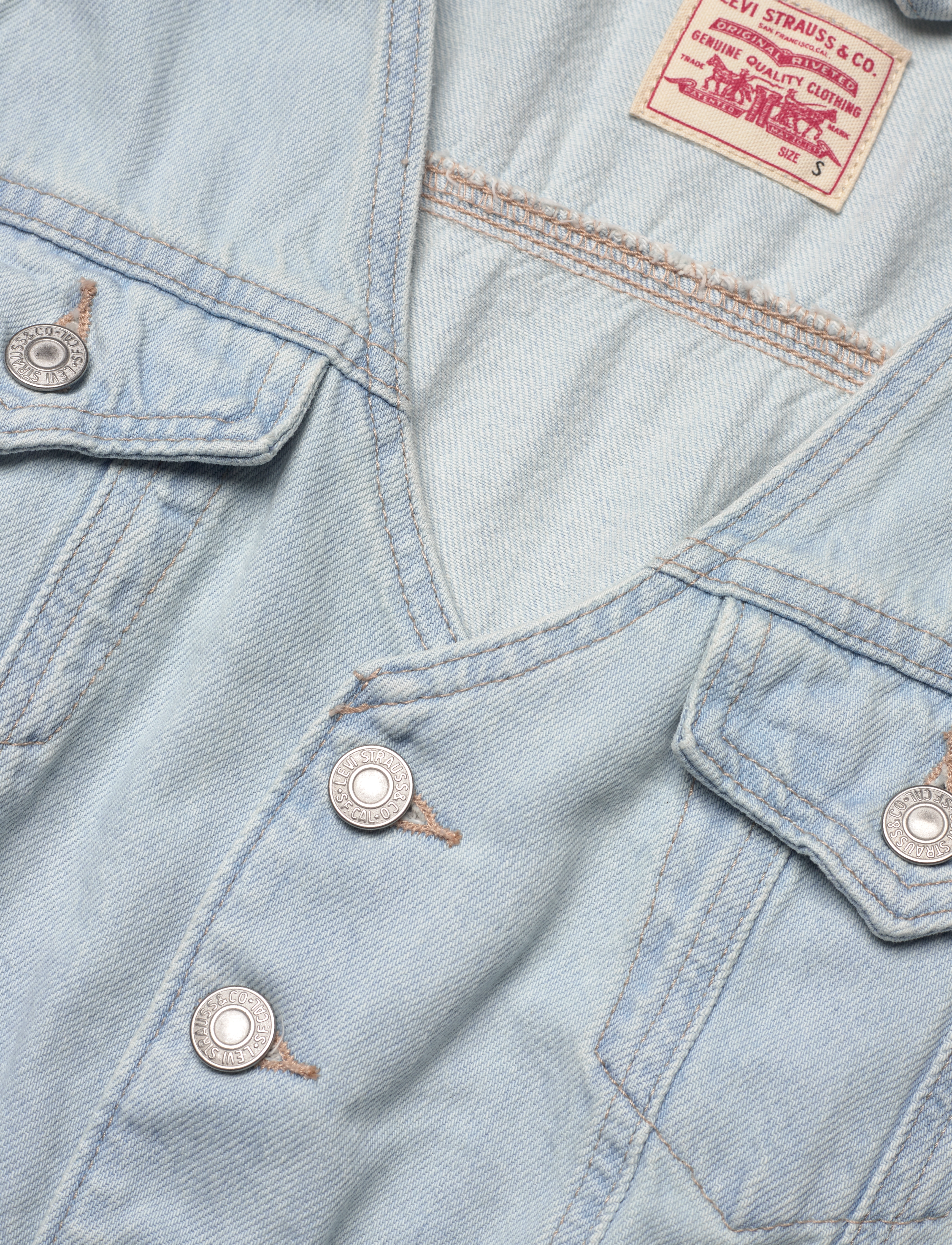 Levi's® - VEST ROMPER ROM COM - med indigo - worn in - 5