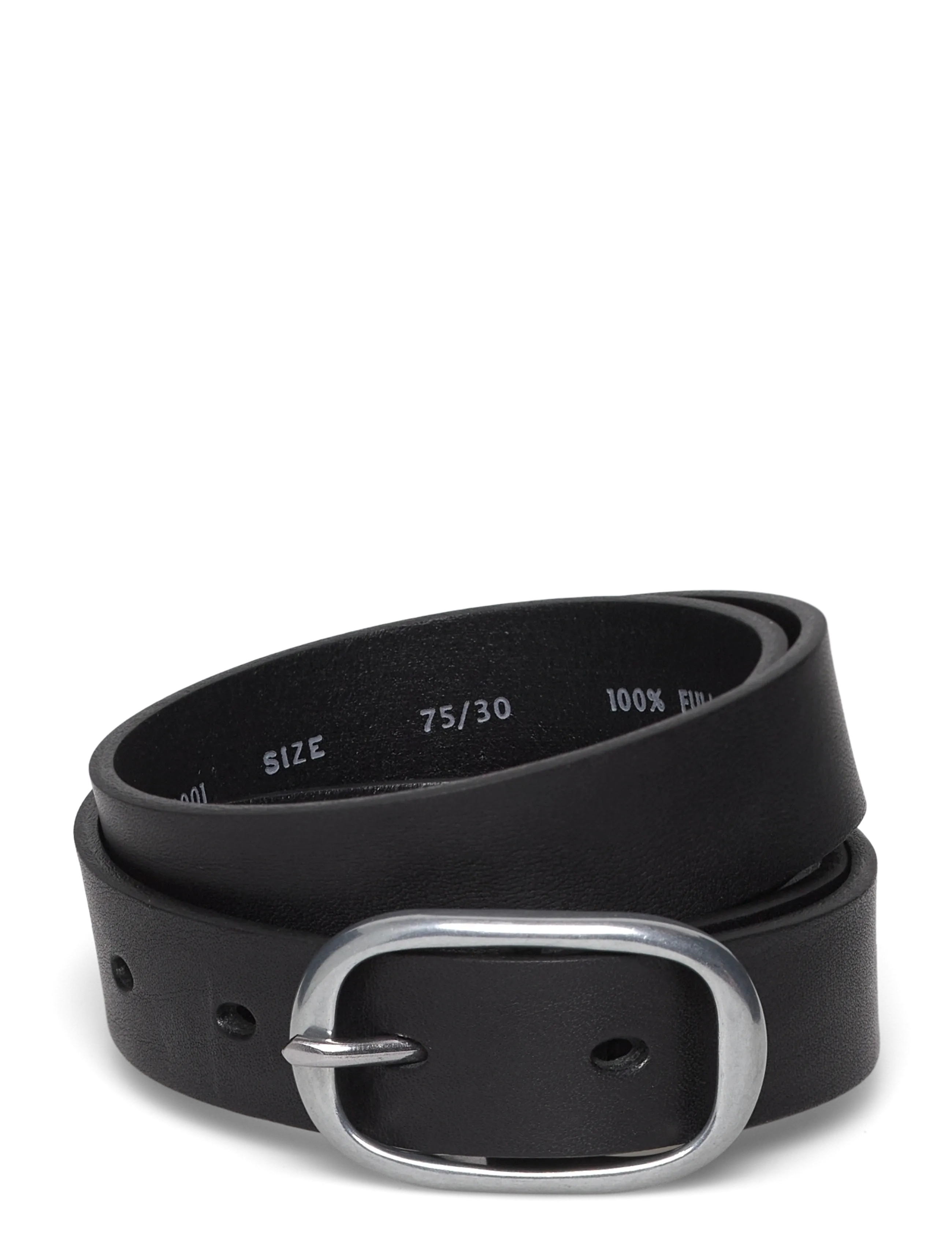 Levi's® WOMENS CHARLIE BELT CAVIAR - BACK TO WORK - BLACKS / black