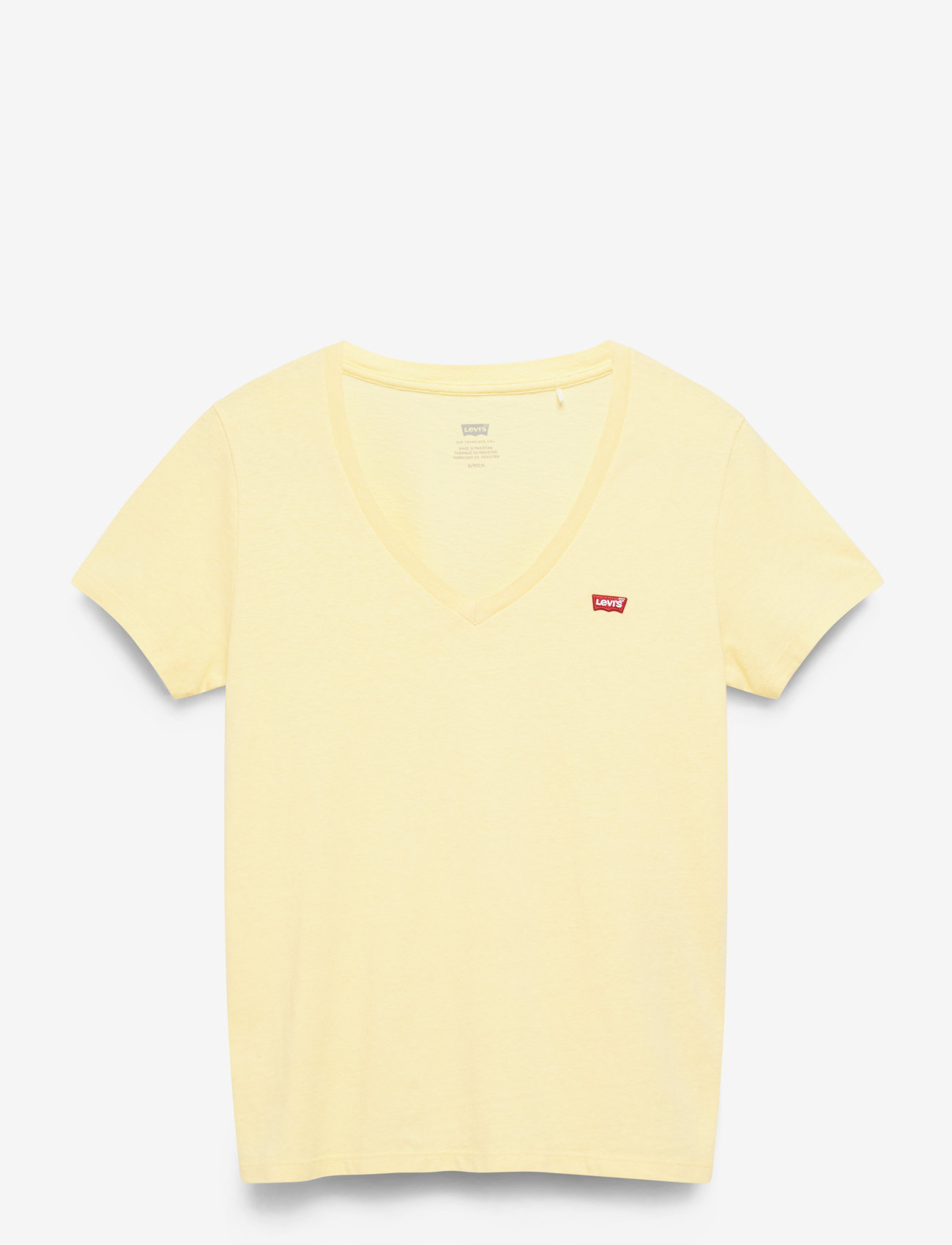 Levi's® - PERFECT SLUB VNECK MOOD YELLOW - t-shirts - yellows - 2