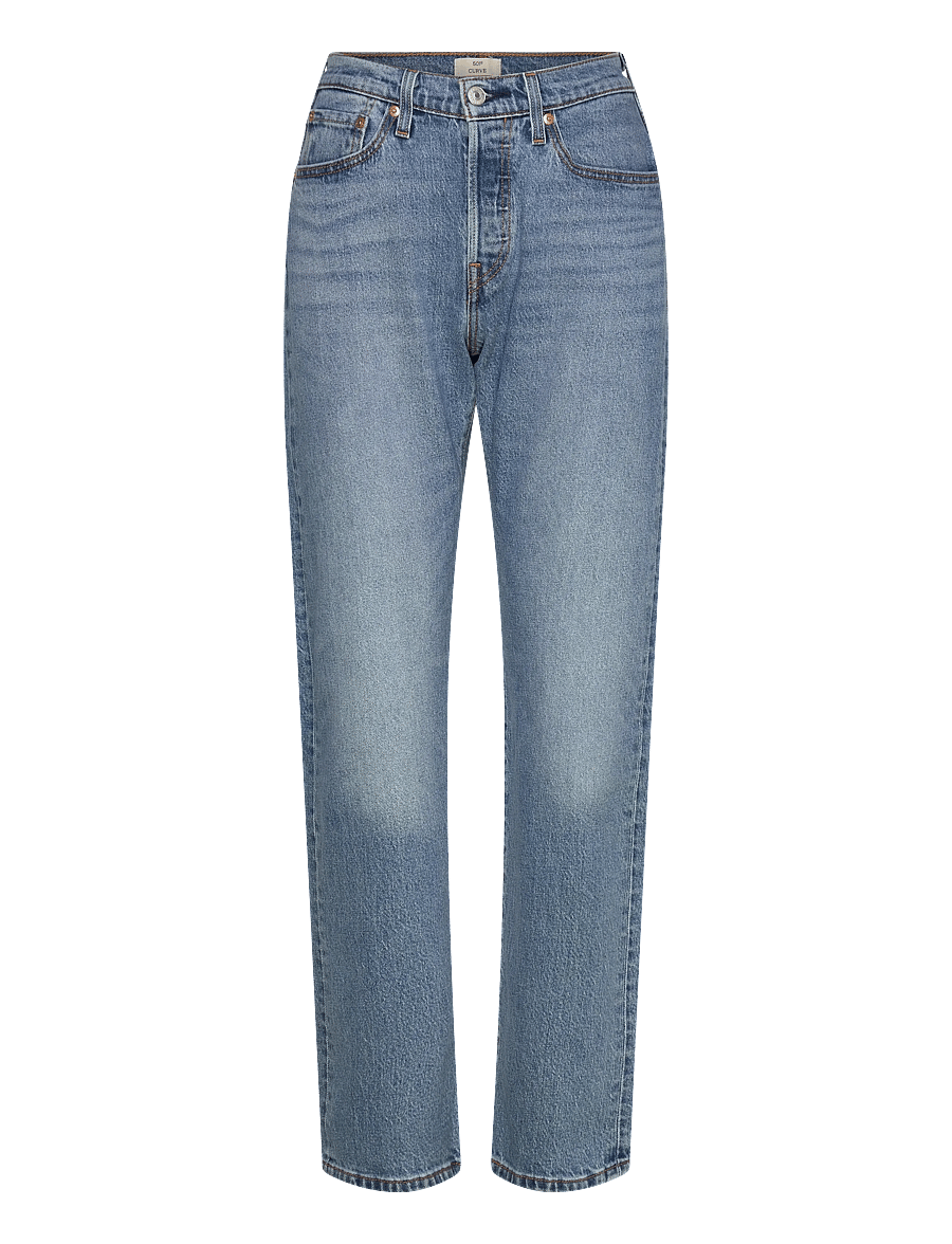 Levi's® - 501 CURVE LUCID DREAM - jeans droites - med indigo - worn in - 1
