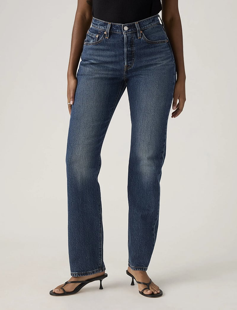 Levi's® - 501 CURVE COLD SUMMER - straight jeans - dark indigo - worn in - 5