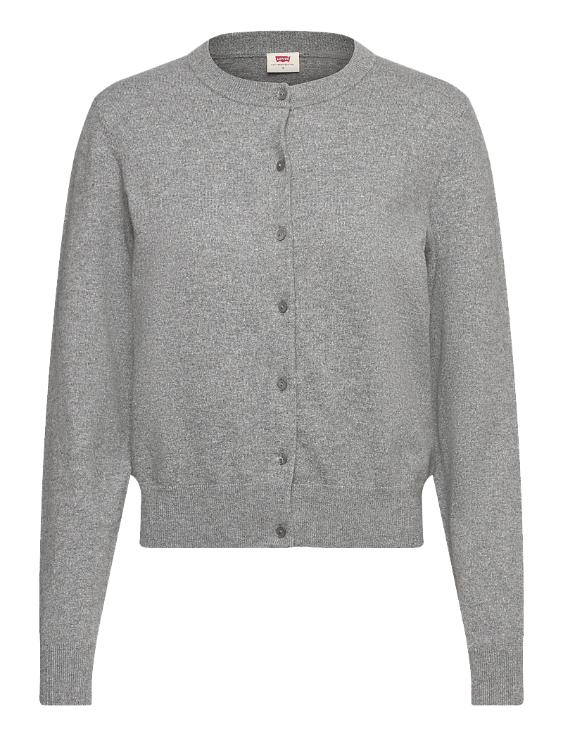 Levi's® - SUPER SOFT CREWNECK CARDI DARK - koftor - neutrals - 1