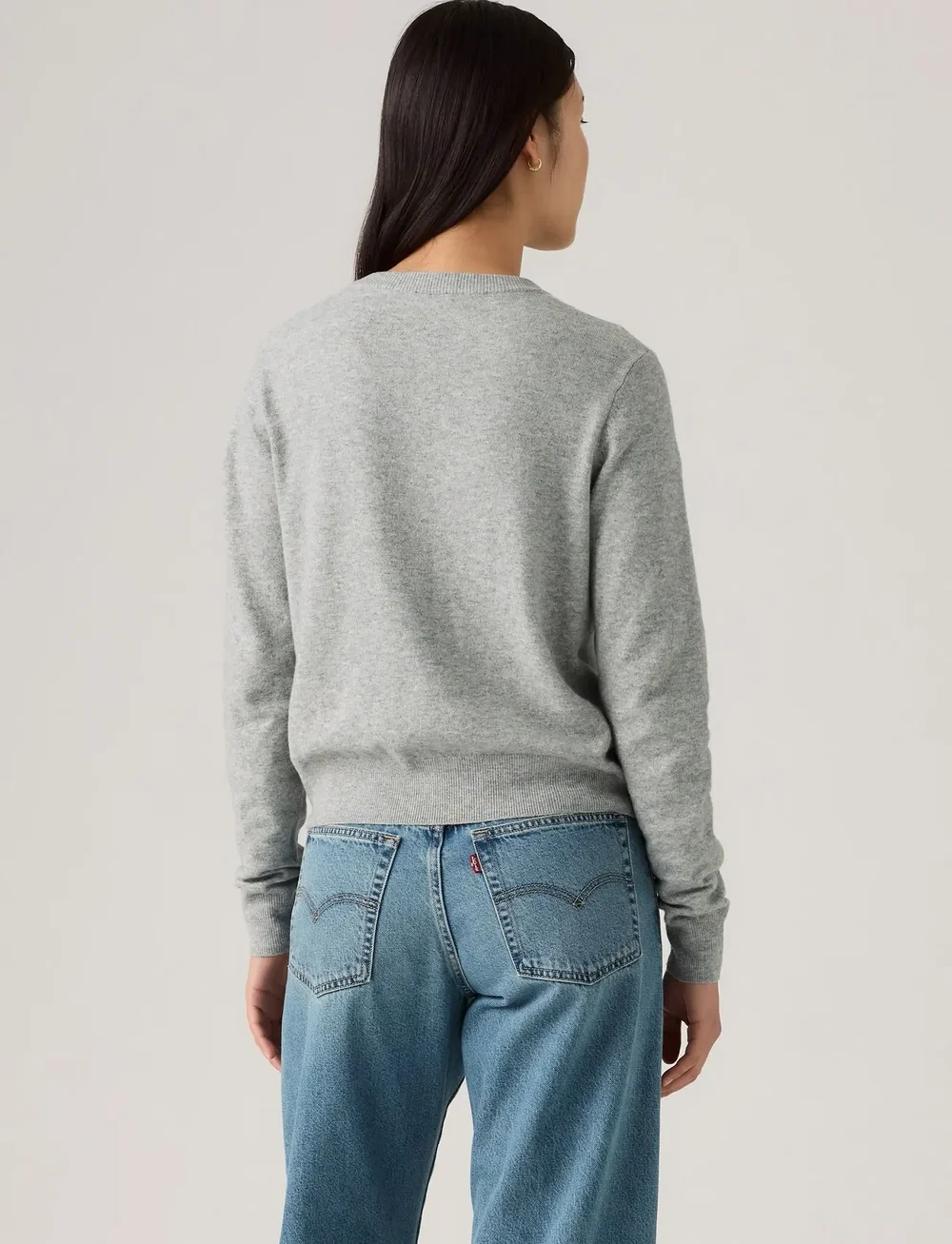 Levi's® - TARA CREWNECK CARDI ELGIN PLAC - cardigans - blues - 3