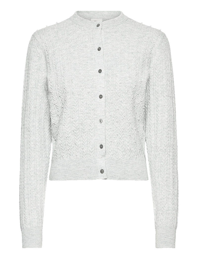 Levi's® - SUPER SOFT CREWNECK CARDI LIGH - cardigans - greys - 1