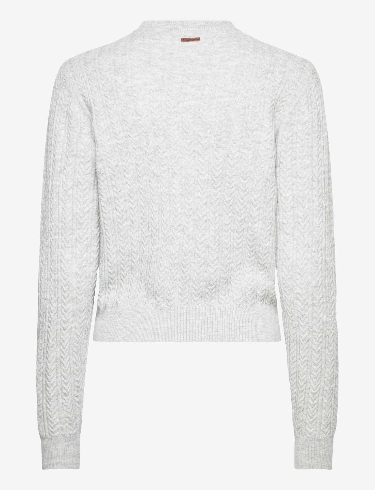 Levi's® - SUPER SOFT CREWNECK CARDI LIGH - cardigans - greys - 2