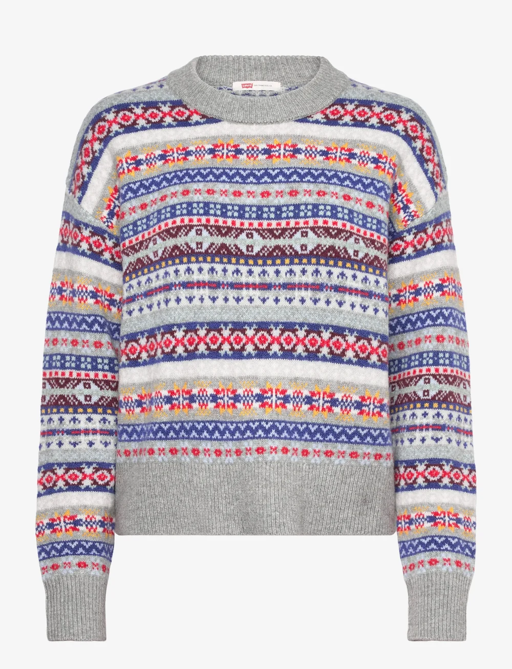 Levi's® - INES FAIRISLE SWEATER LEANDRA - sviitrid - multi-color - 1