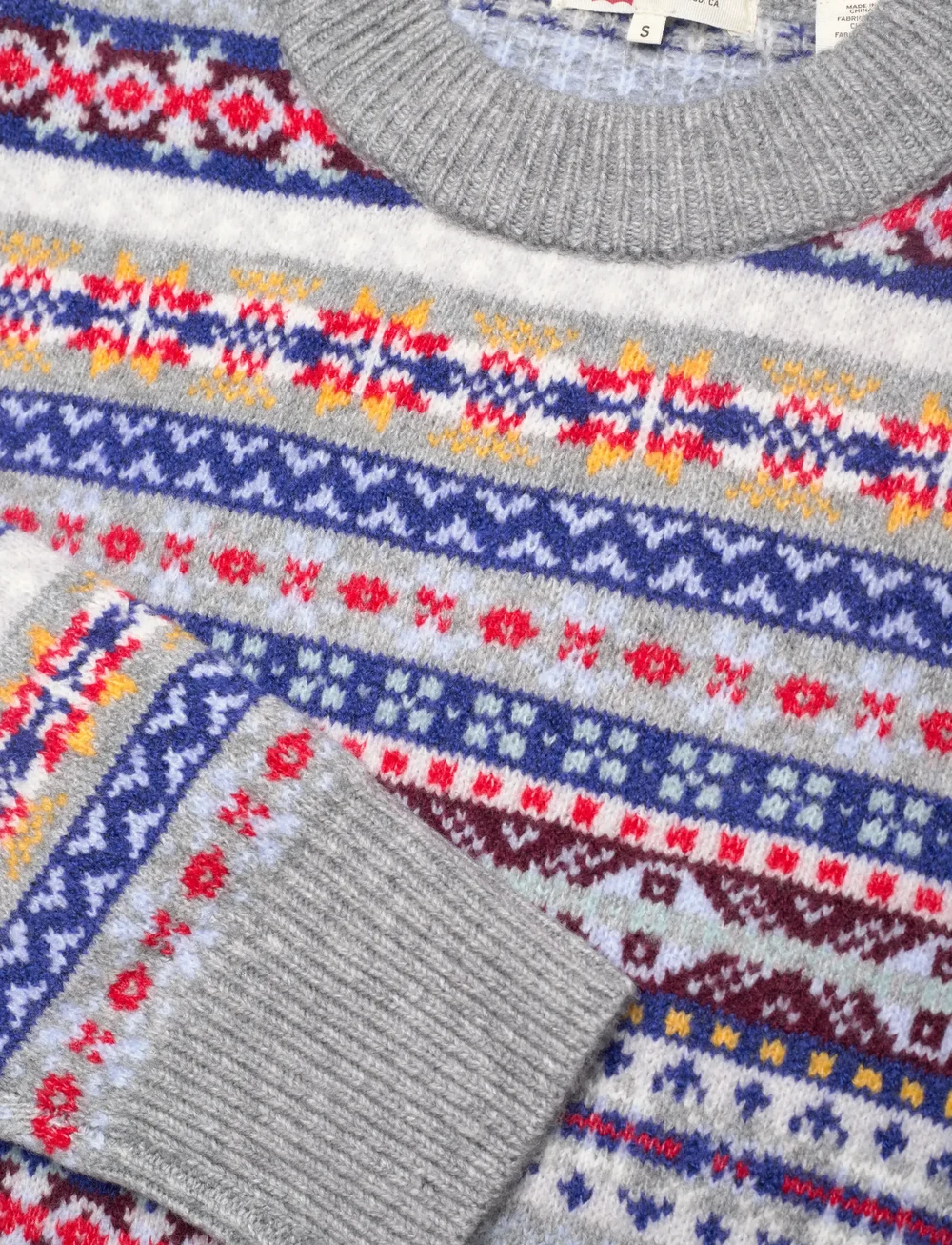 Levi's® - INES FAIRISLE SWEATER LEANDRA - sviitrid - multi-color - 5