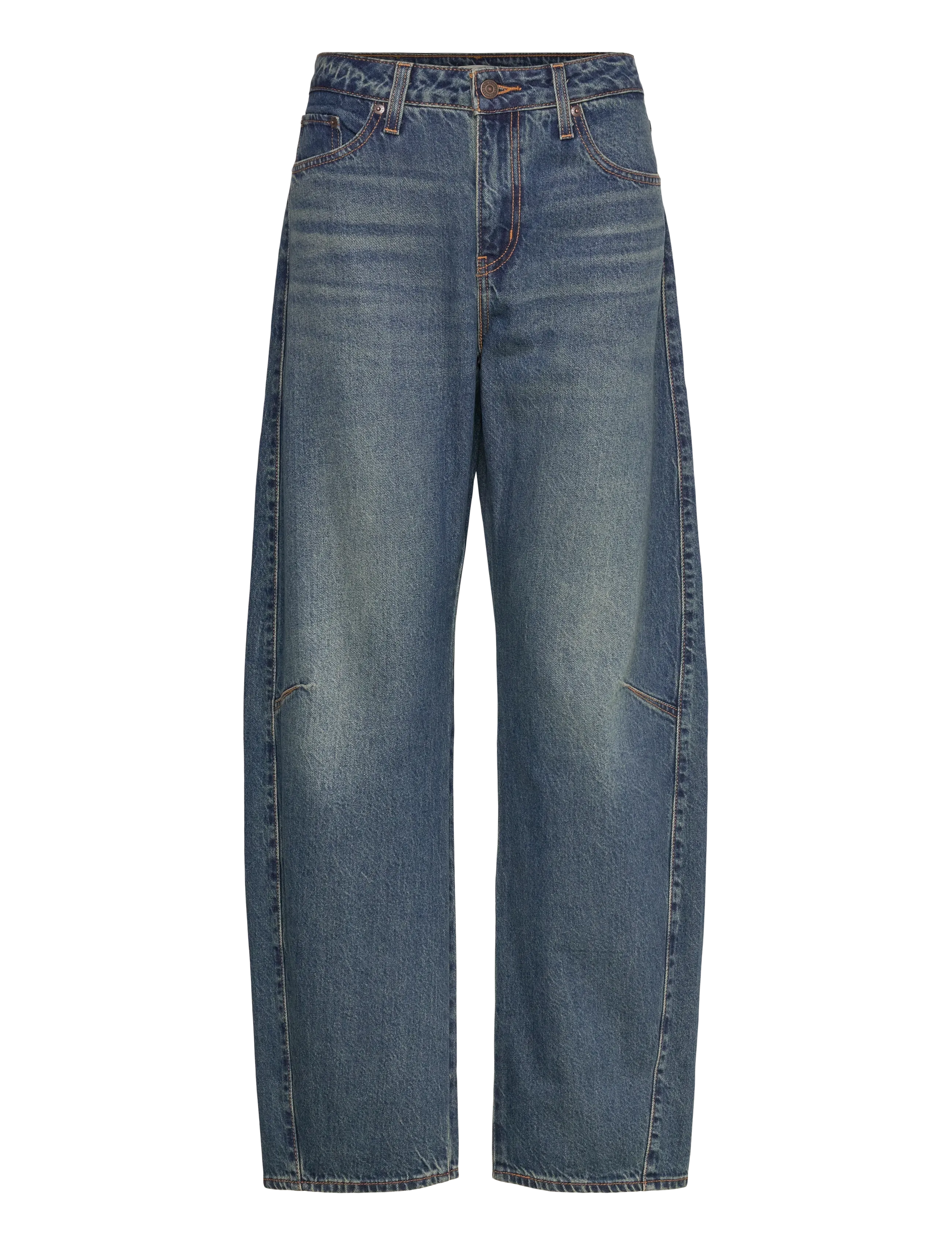 Levi's® BAGGY DAD BARREL MOST WANTED - Jeans - DARK INDIGO - WORN IN / navy