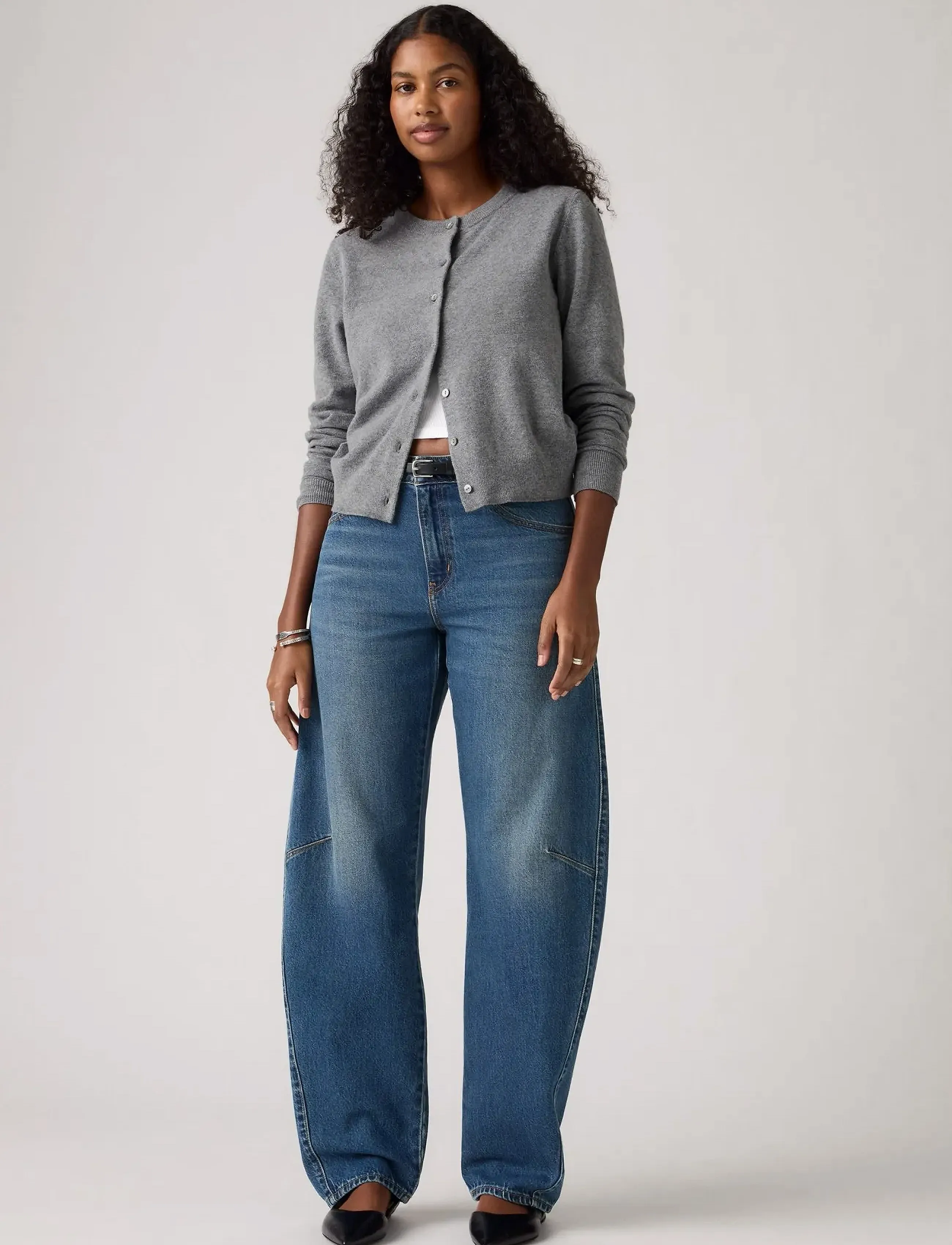 Levi's Baggy Dad Barrel Most Wanted, 27 x 34, Jeans, Marineblau - Frauen