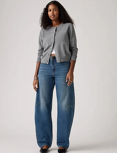 Levi's® BAGGY DAD BARREL MOST WANTED - Jeans - DARK INDIGO - WORN IN / navy