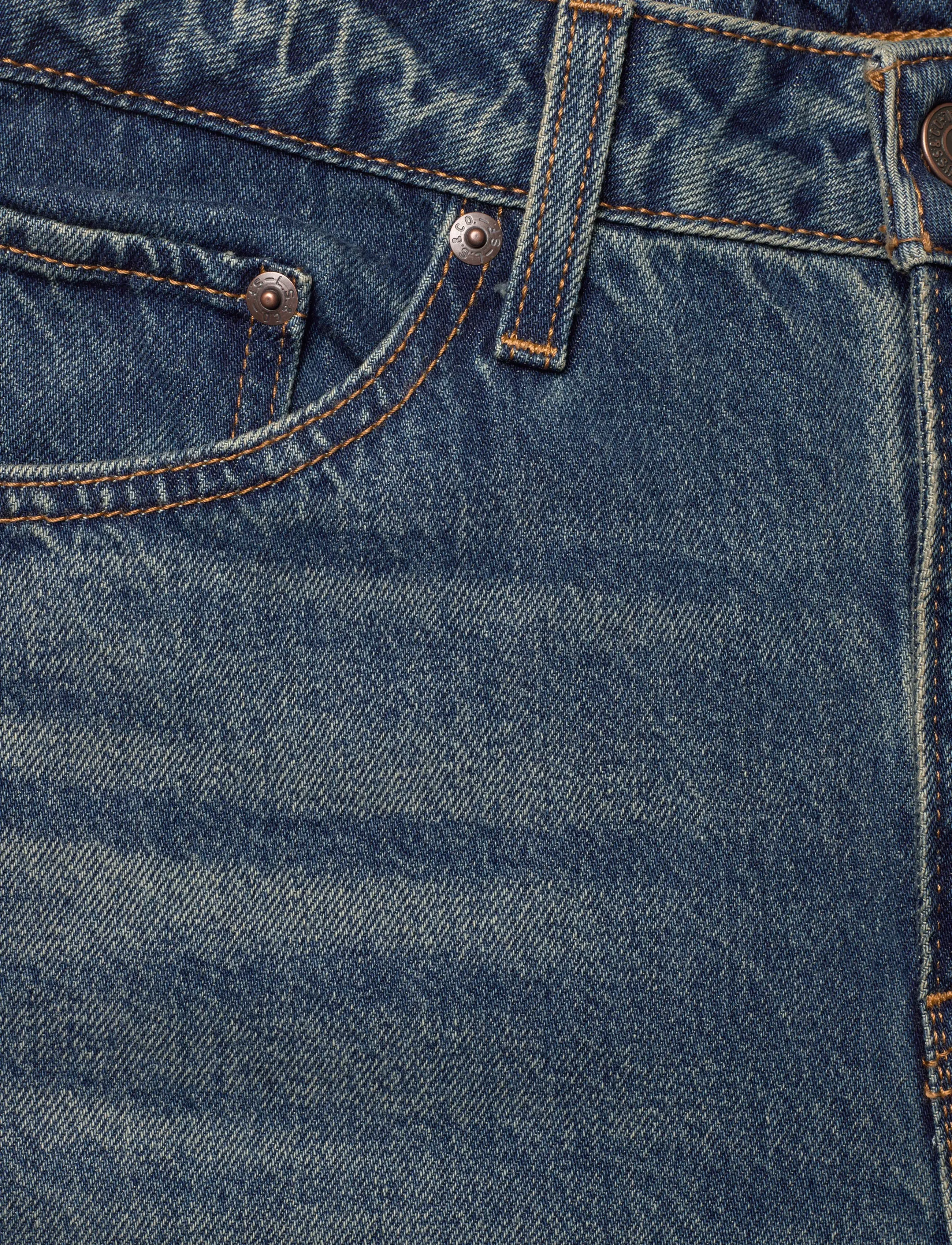 Levi's® - BAGGY DAD BARREL MOST WANTED - barrel gallabuxur - dark indigo - worn in - 5