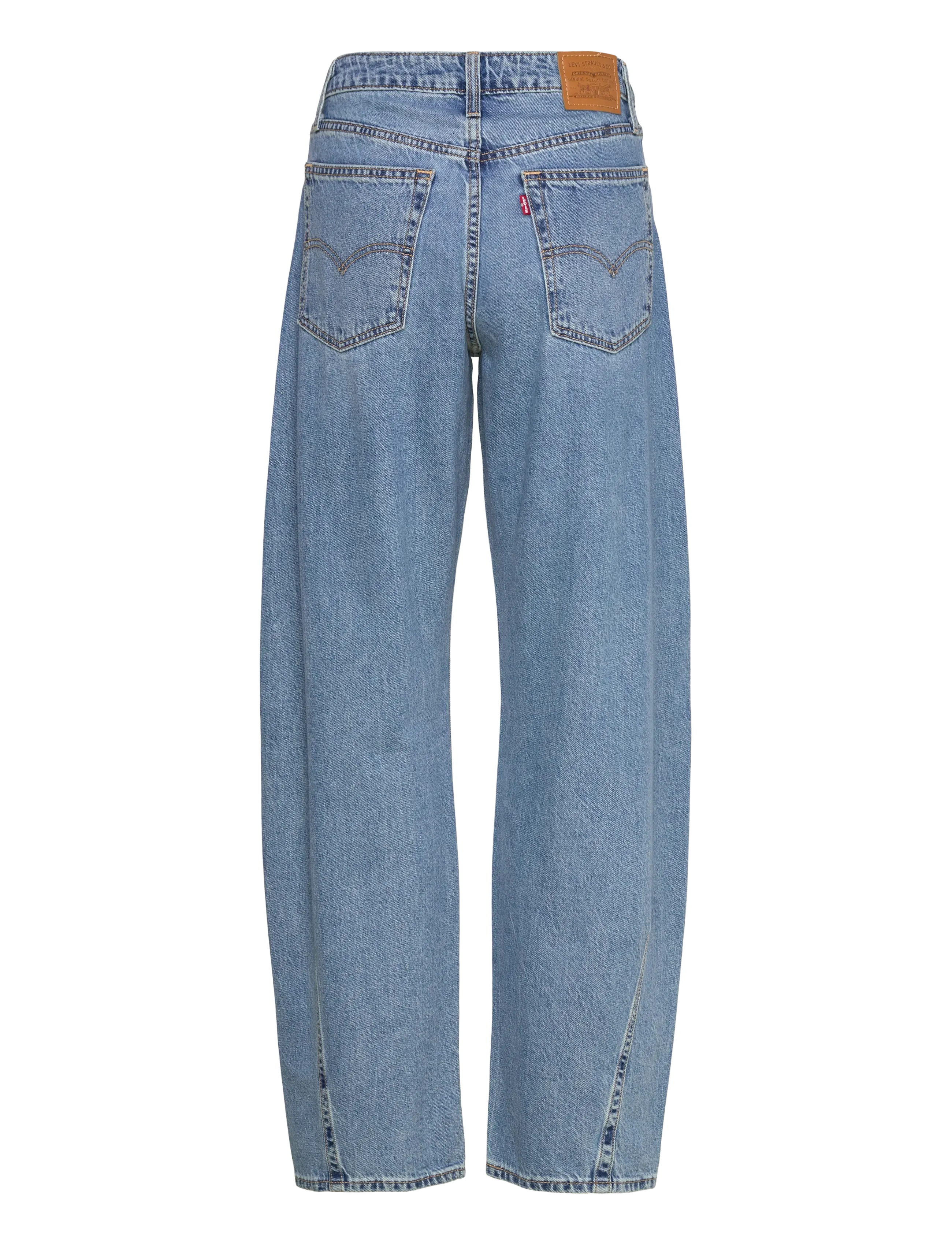 Levi's® - BAGGY DAD BARREL EASY DAYS BAR - barrel jeans - med indigo - worn in - 2