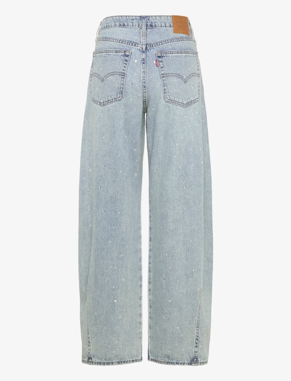 Levi's® - BAGGY DAD BARREL DAZZLE ME - barrel jeans - med indigo - worn in - 2