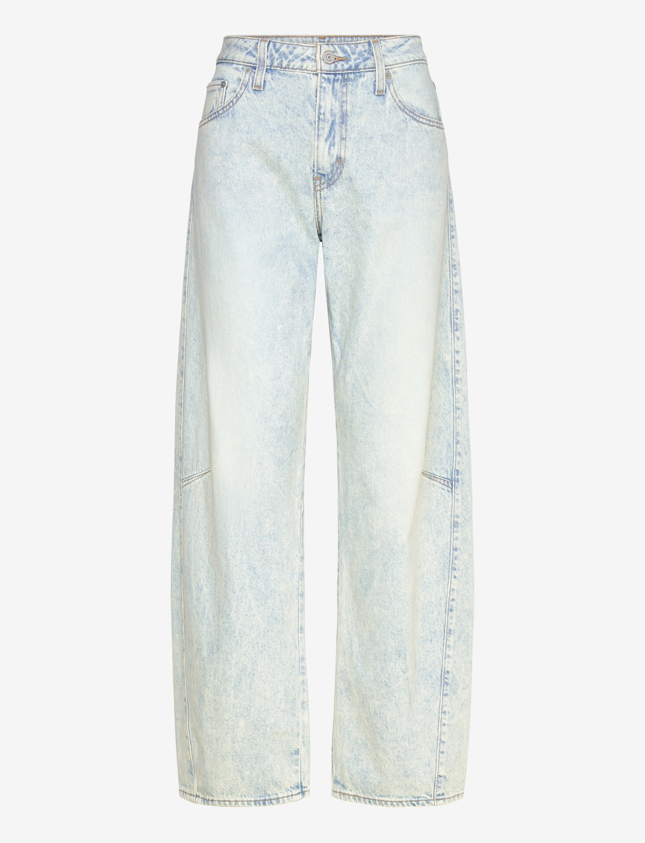 Levi's® - BAGGY DAD BARREL CIELITO LINDO - barrel jeans - light indigo - worn in - 0