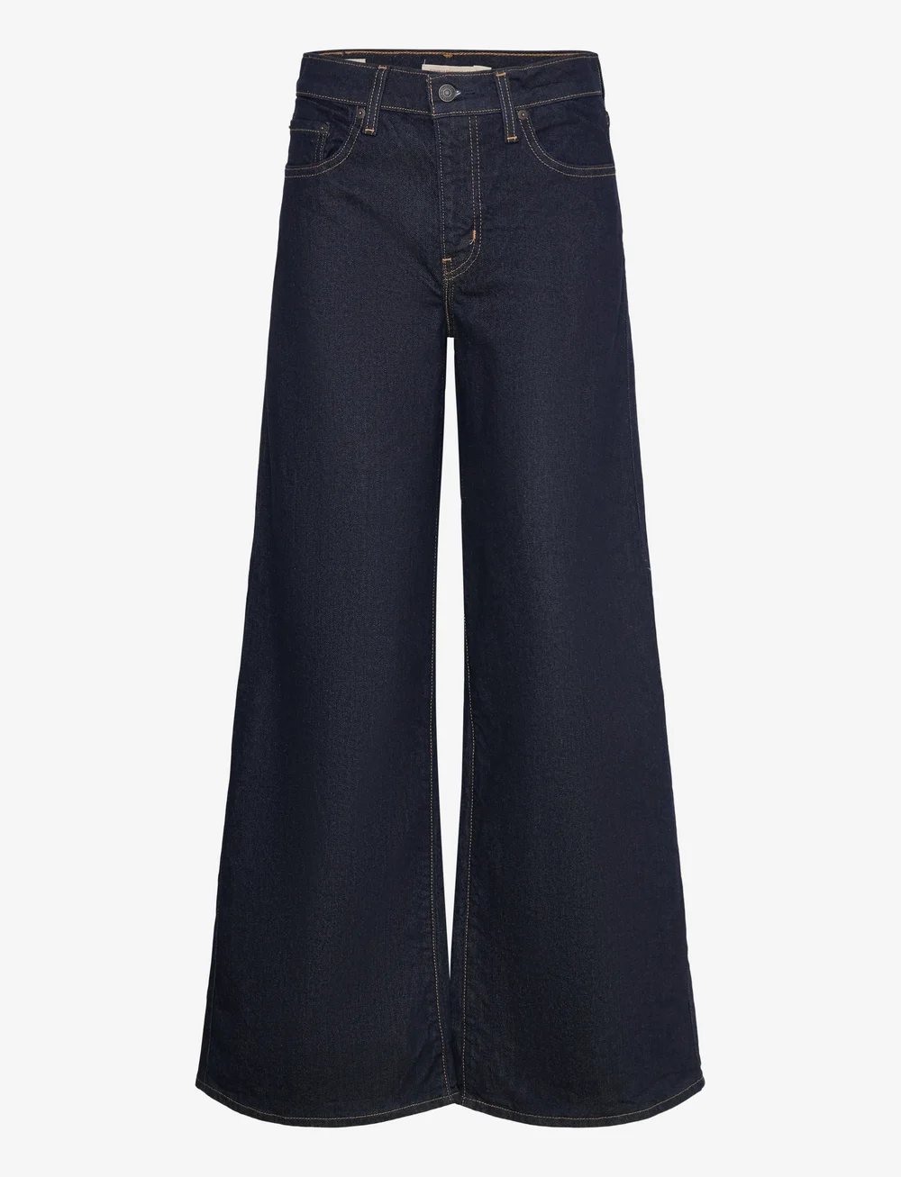 Levi's® - 728 HR WIDE LEG RETRO RINSE LB - nuo kelių platėjantys džinsai - dark indigo - flat finish - 0