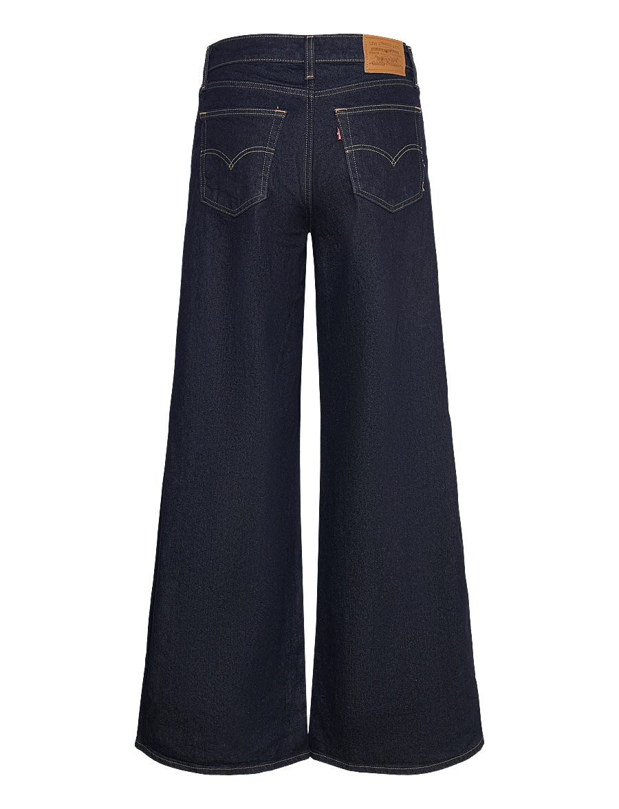 Levi's® - 728 HR WIDE LEG RETRO RINSE LB - nuo kelių platėjantys džinsai - dark indigo - flat finish - 2