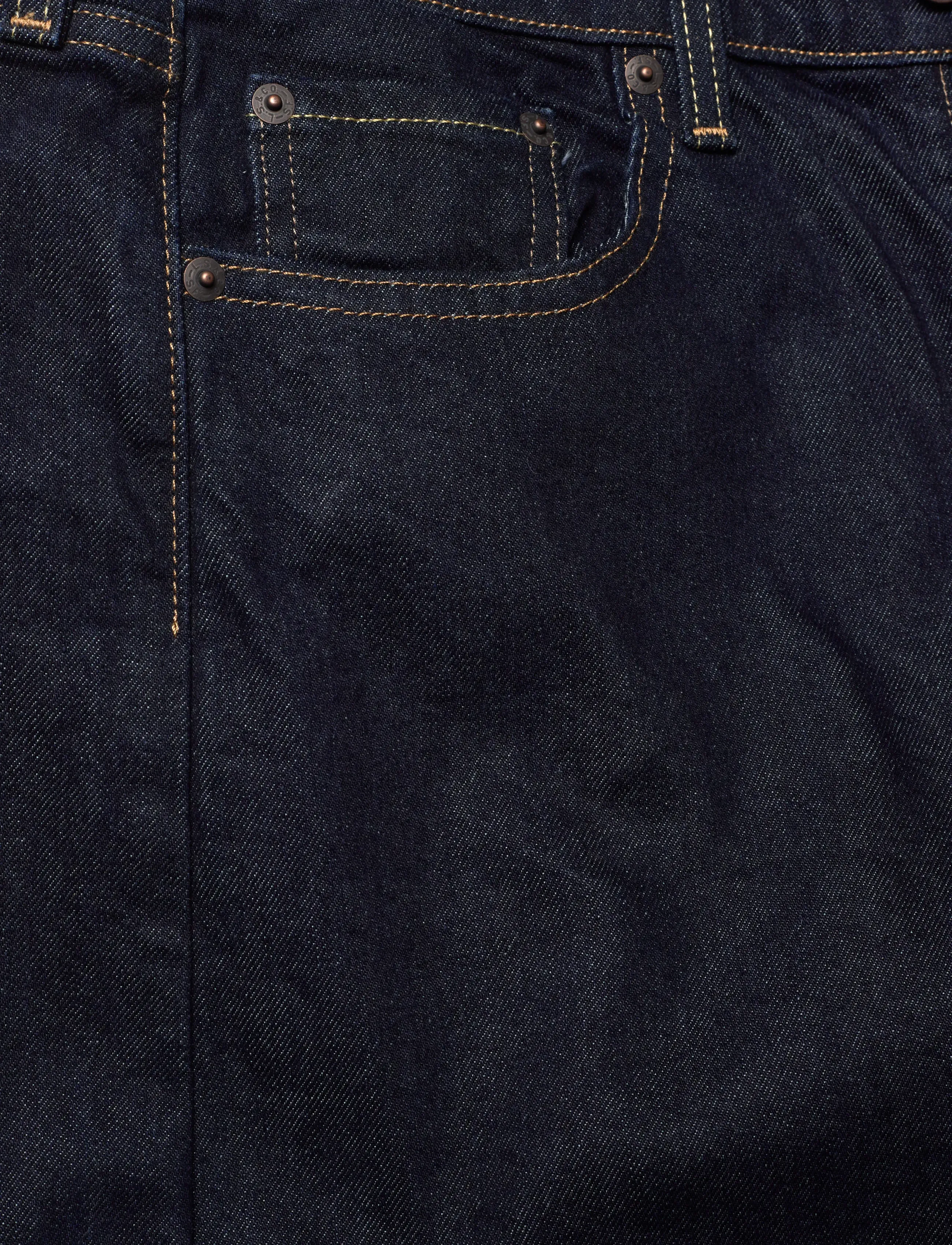 Levi's® - 728 HR WIDE LEG RETRO RINSE LB - jeans évasés - dark indigo - flat finish - 5
