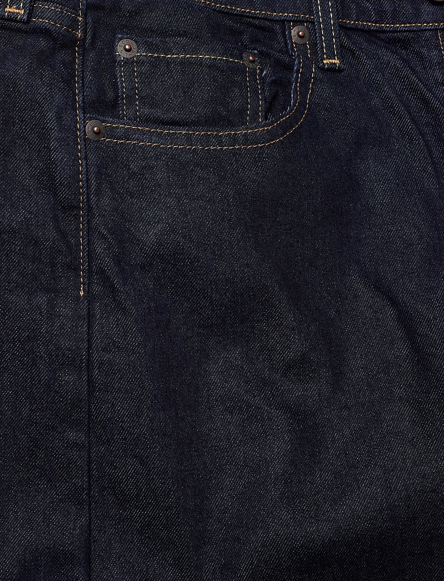 Levi's® - 728 HR WIDE LEG RETRO RINSE LB - nuo kelių platėjantys džinsai - dark indigo - flat finish - 5