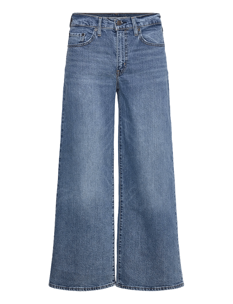 Levi's® - 728 HR WIDE LEG SWEET SUCCESS - brede jeans - med indigo - worn in - 1