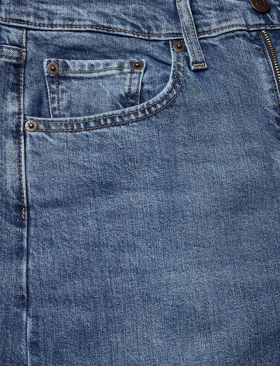 Levi's® - 728 HR WIDE LEG SWEET SUCCESS - hosen mit weitem bein - med indigo - worn in - 5