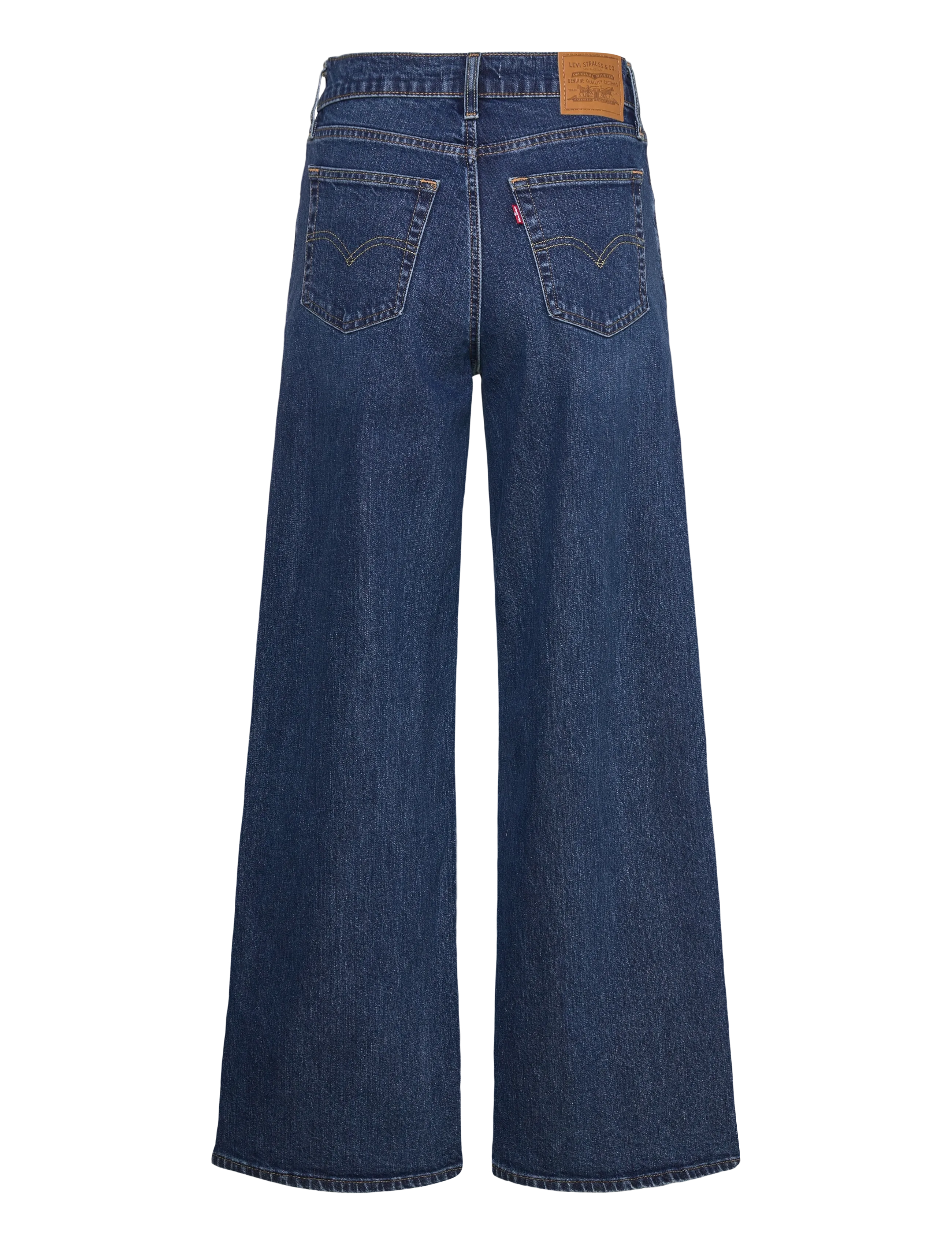 Levi's® - 728 HR WIDE LEG WOODSTOCK WIDE - pantalons larges - dark indigo - worn in - 2