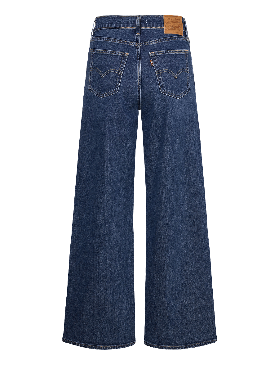 Levi's® - 728 HR WIDE LEG WOODSTOCK WIDE - pantalons larges - dark indigo - worn in - 2