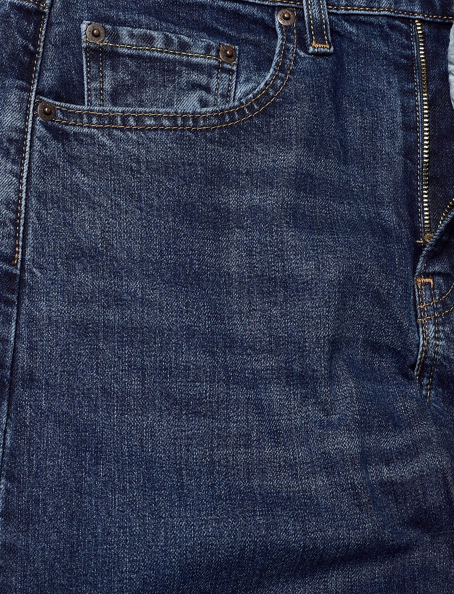 Levi's® - 728 HR WIDE LEG WOODSTOCK WIDE - pantalons larges - dark indigo - worn in - 5